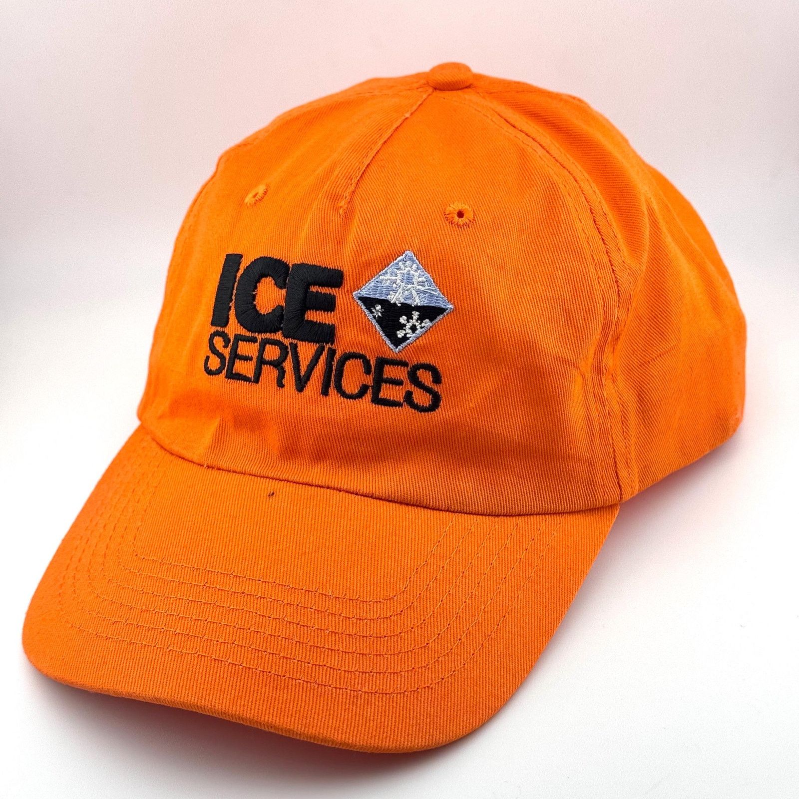 Vintage Vtg Ice Services Unstructured Cap Hat Retro Promo 90s Y2K Size ONE SIZE - 7 Thumbnail
