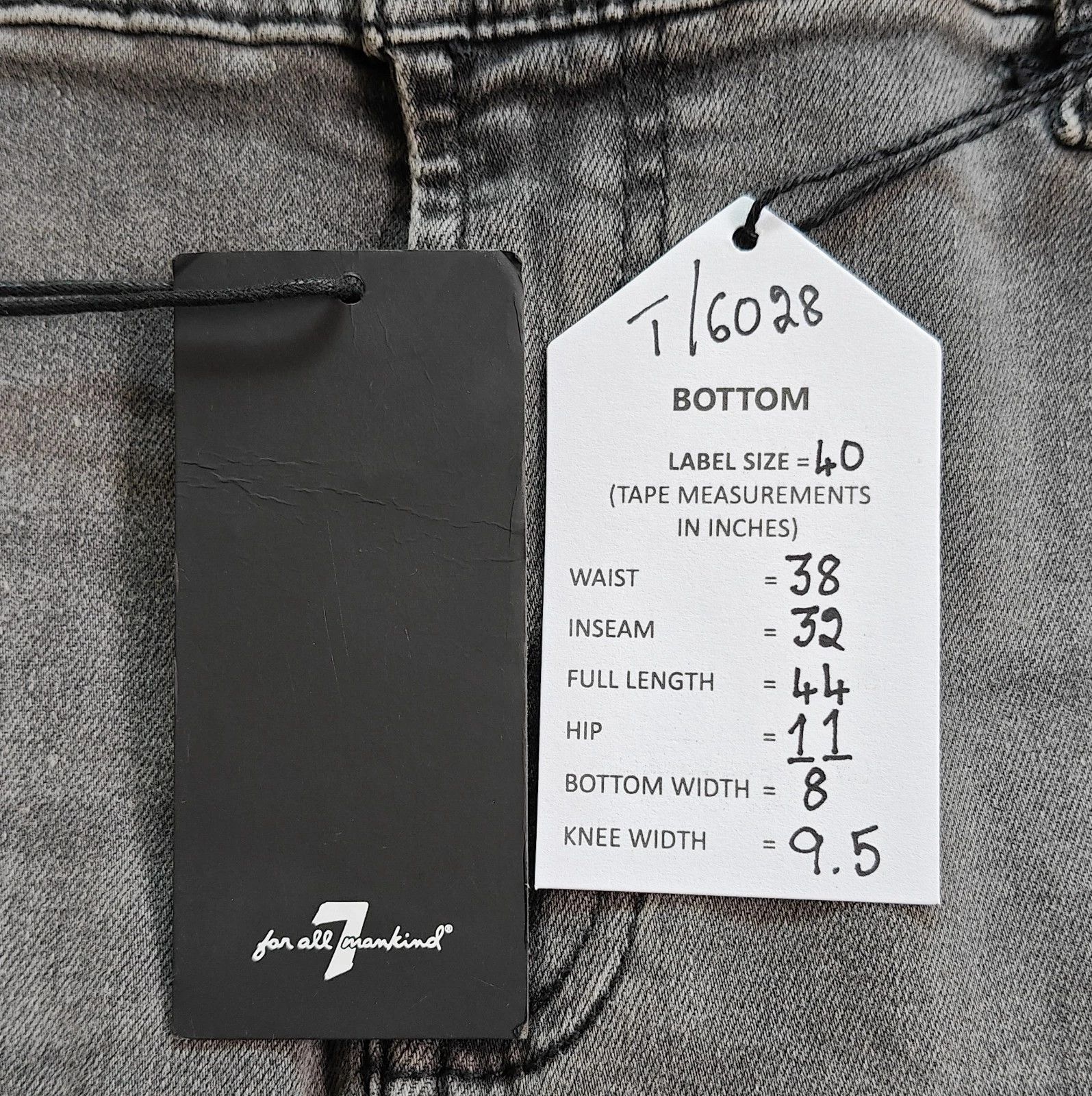 7 For All Mankind 7 For All ManKind Slimmy Manzanillo Jeans T / 6028 Size US 40 / EU 56 - 6 Thumbnail