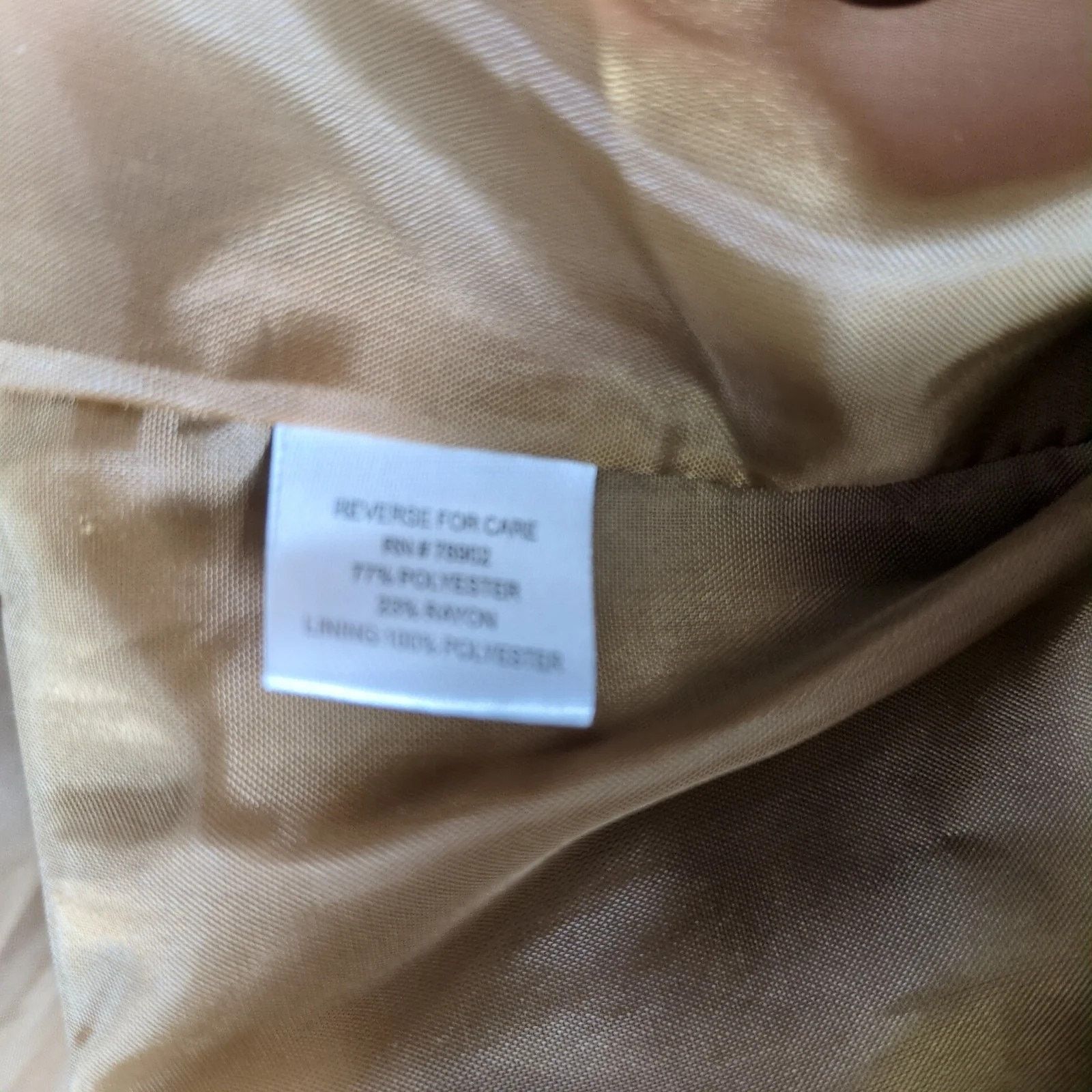 Other Erin Jacket Womens M Brown Textured Metallic Button Collared Size M / US 6-8 / IT 42-44 - 8 Thumbnail