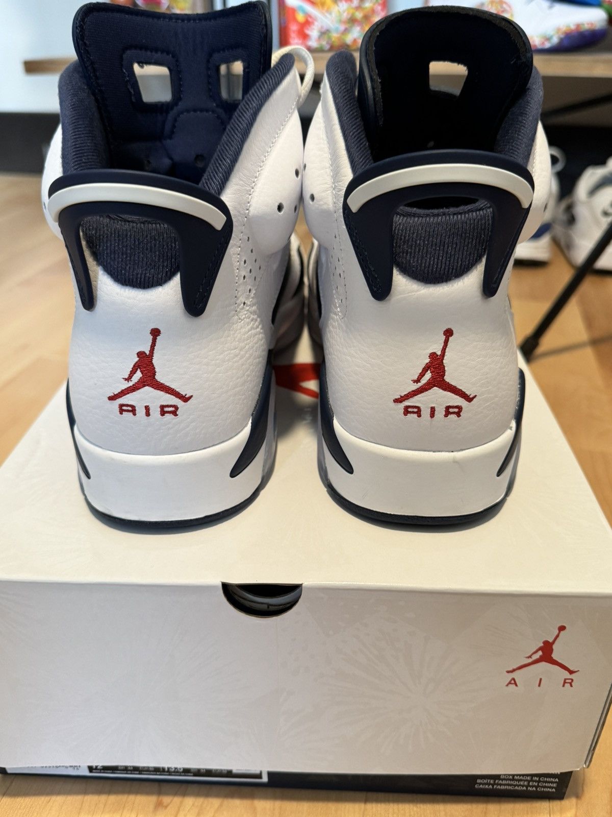 Jordan Brand × Nike Air Jordan 6 Olympic (2024) Size US 12 / EU 45 - 5 Thumbnail