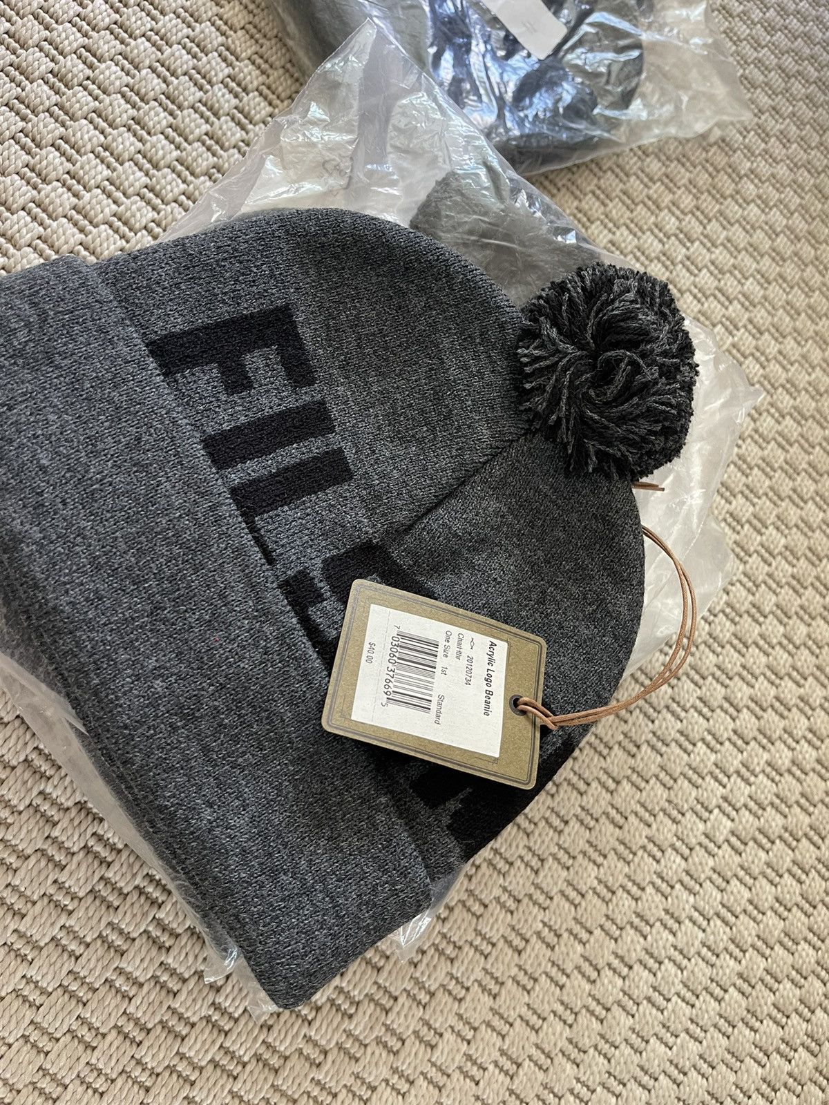 Filson Filson men’s logo beanies Grey one size NWT Size ONE SIZE - 1 Thumbnail