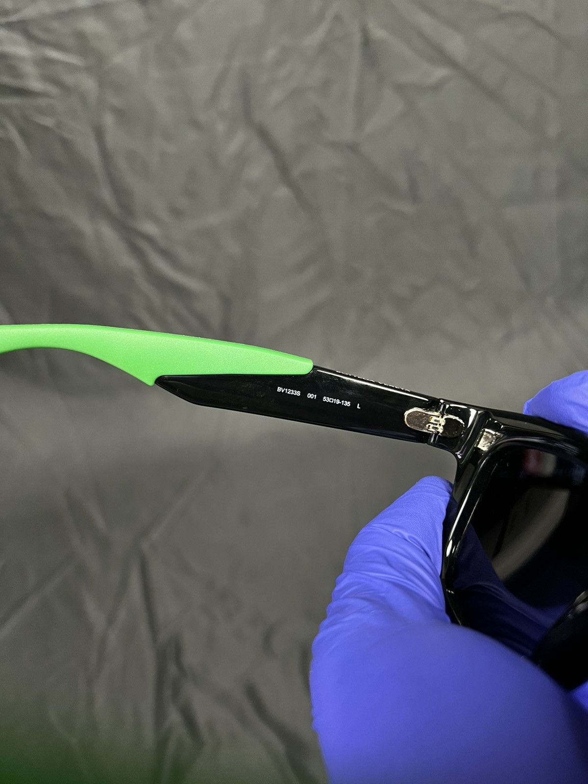 Bottega Veneta DSWT Japanese Bottega Veneta BV1233S sunglasses black green Size ONE SIZE - 9 Thumbnail