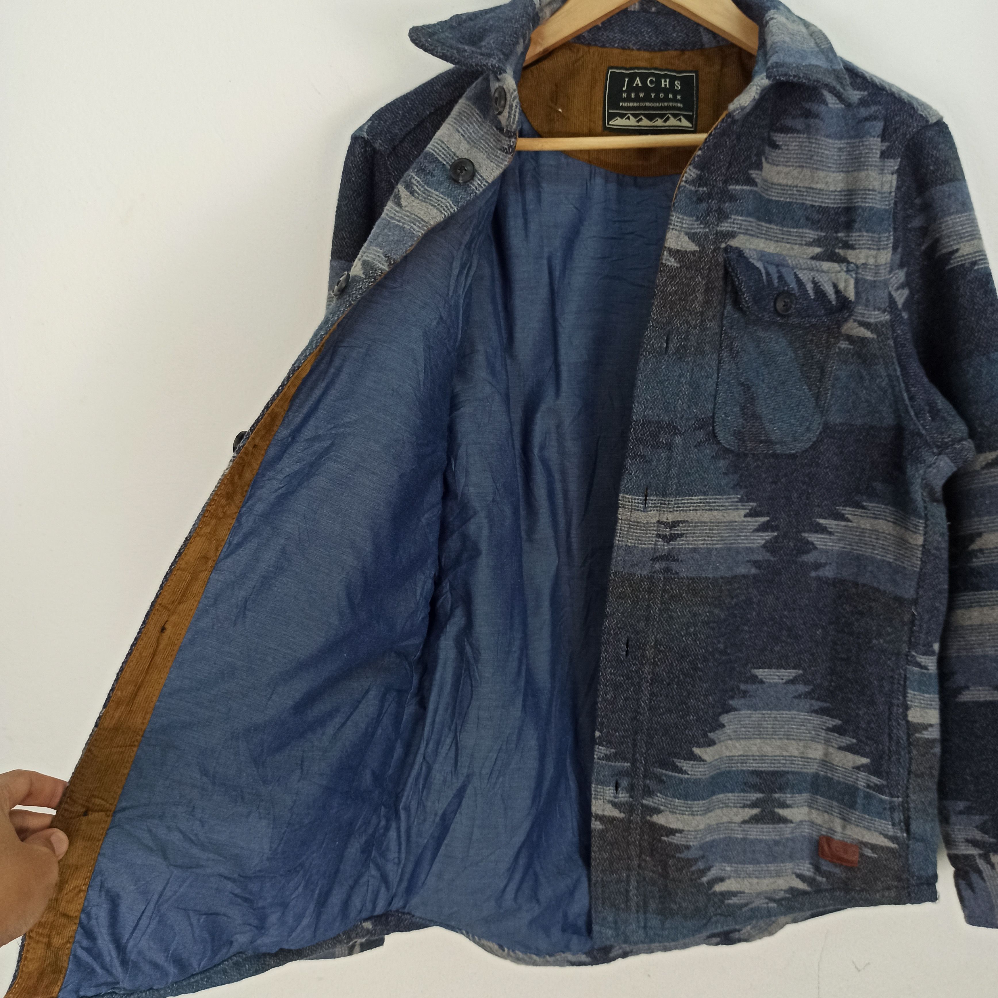 Flannel Rare Jachs New York Flannel Navajo Design Jacket Size US S / EU 44-46 / 1 - 7 Thumbnail