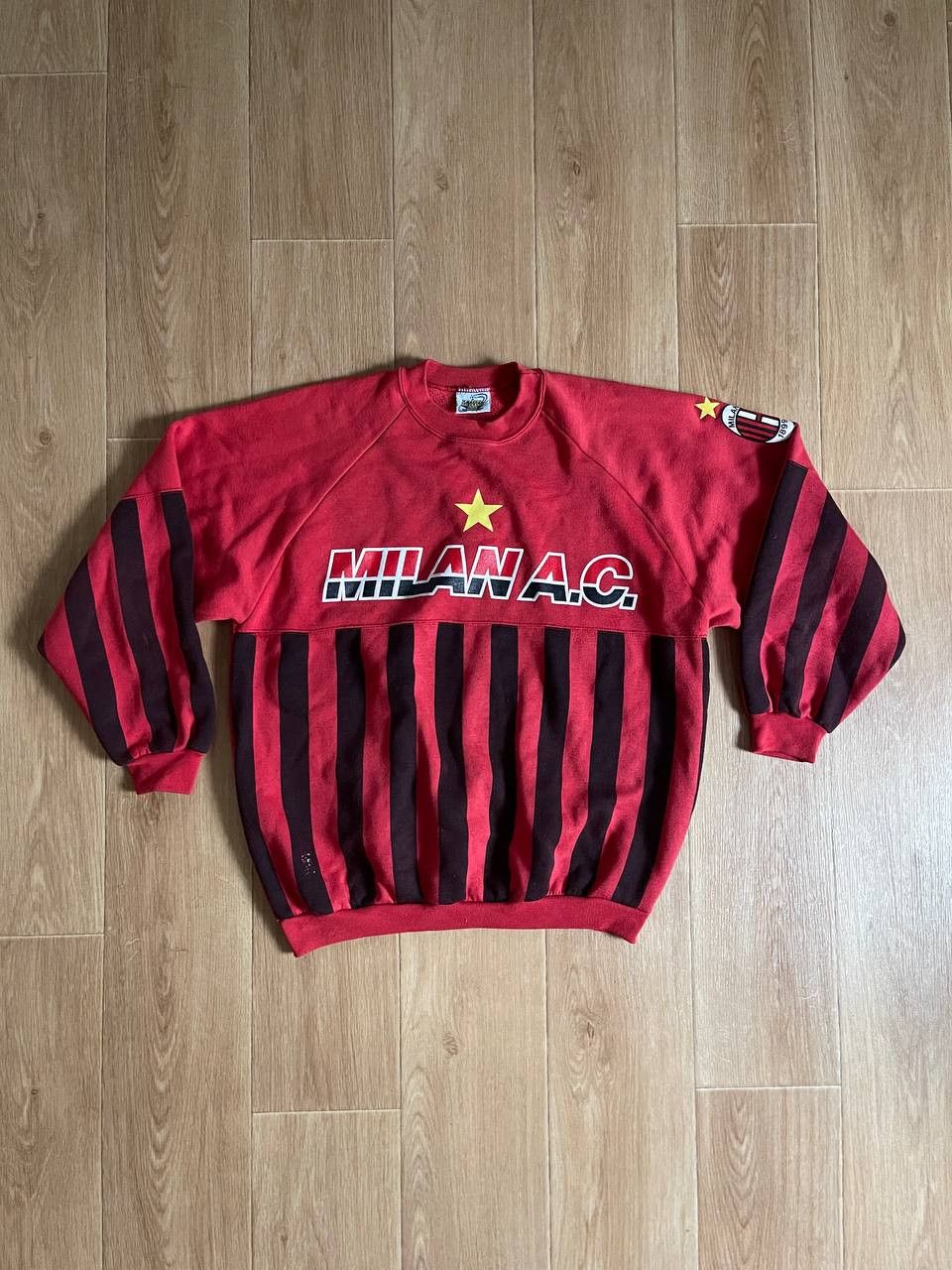 Rare Milan AC Vintage Sweatshirt 1990-92 Le Felpe Dei Grandi