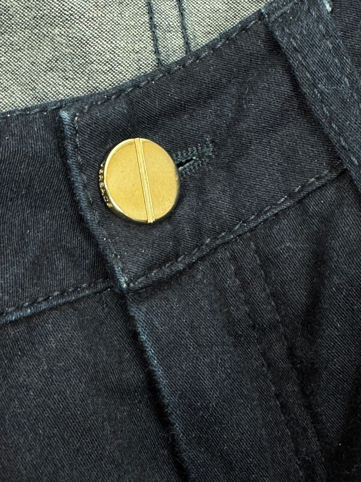 Versace Gianni Versace Couture Dark Blue Jeans Bootcut size 27 Size 27" / US 4 / IT 40 - 12 Thumbnail