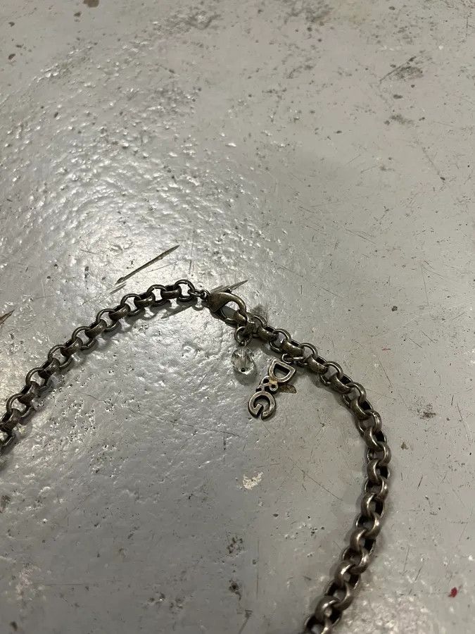 Dolce & Gabbana 2000s Dolce & Gabbana Charm Steel Necklace Size ONE SIZE - 4 Thumbnail