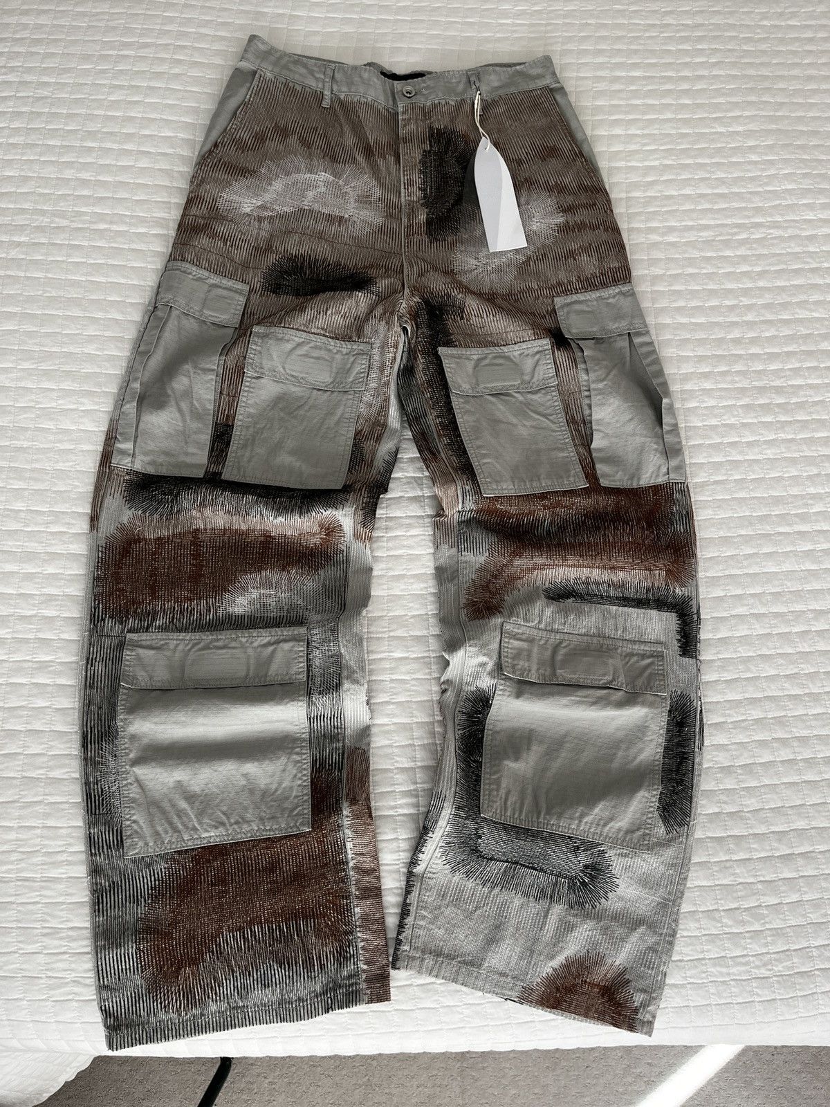 Who Decides War Who Decides War Darning Pocket Pants (unisex) Size US 36 / EU 52 - 2 Thumbnail