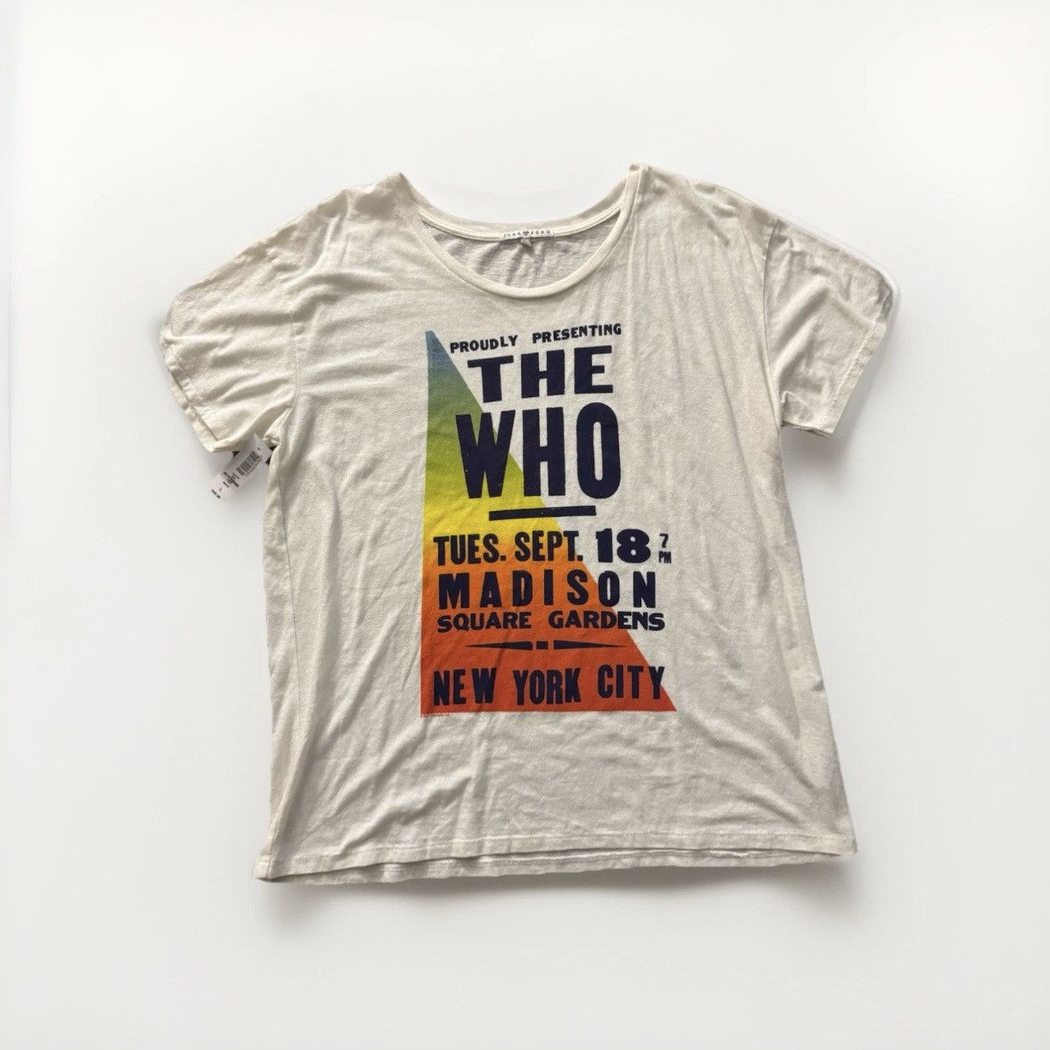 Junk Food Junk Food The Who Band Tee NWT Size L Size L / US 10 / IT 46 - 1 Thumbnail