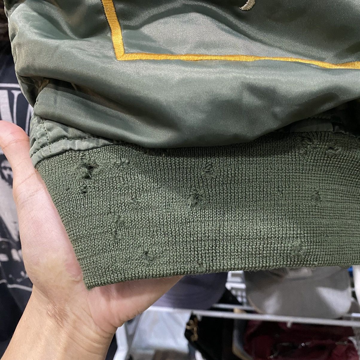 Alpha Industries Vintage MA-1 Alpha Industries Bomber Jacket "309th FTR SQDN" Size US M / EU 48-50 / 2 - 15 Thumbnail
