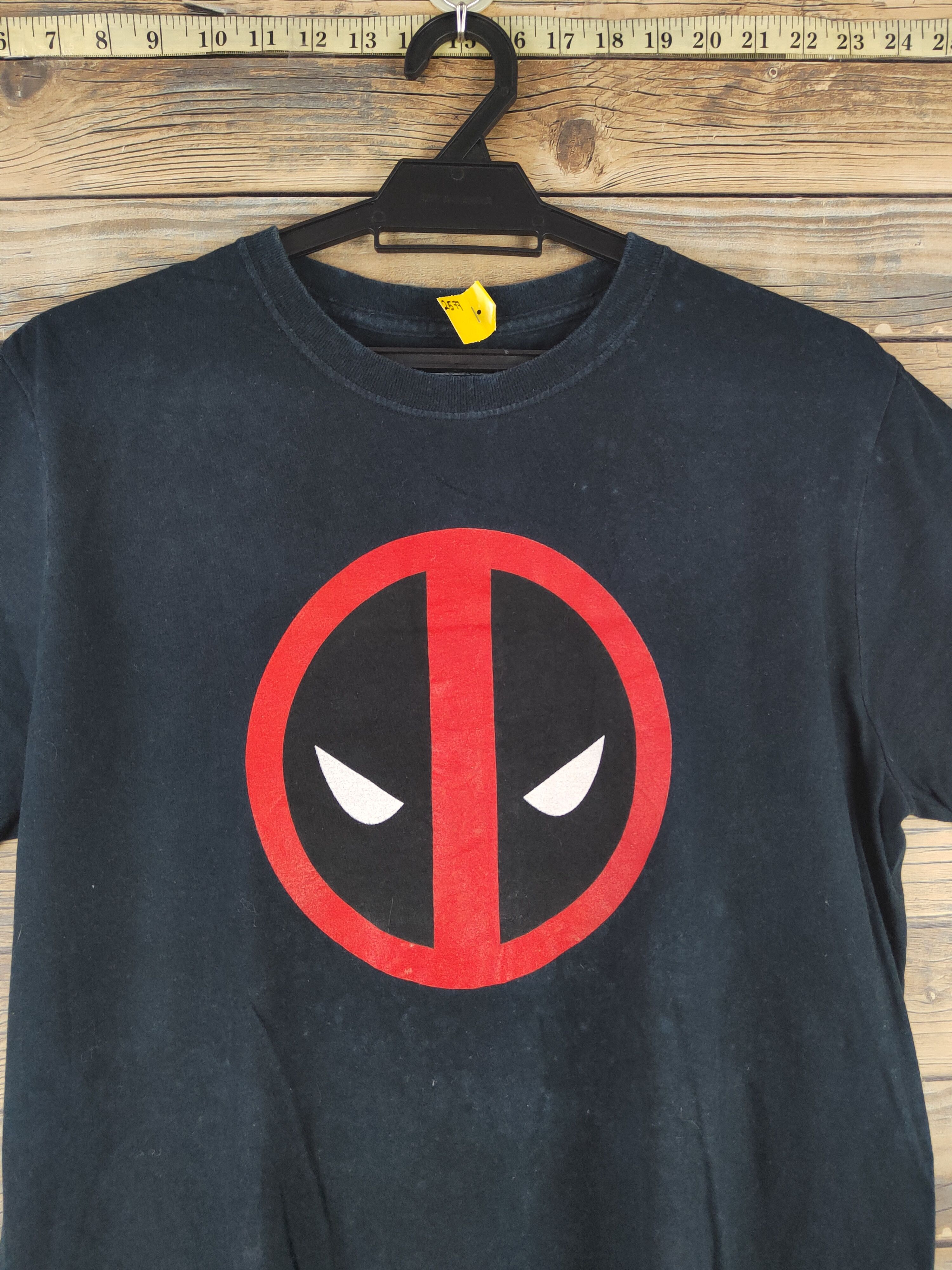 Marvel Comics DL Deadpool Marvel Navy Short Sleeve T-shirt #2577 Size US M / EU 48-50 / 2 - 2 Thumbnail