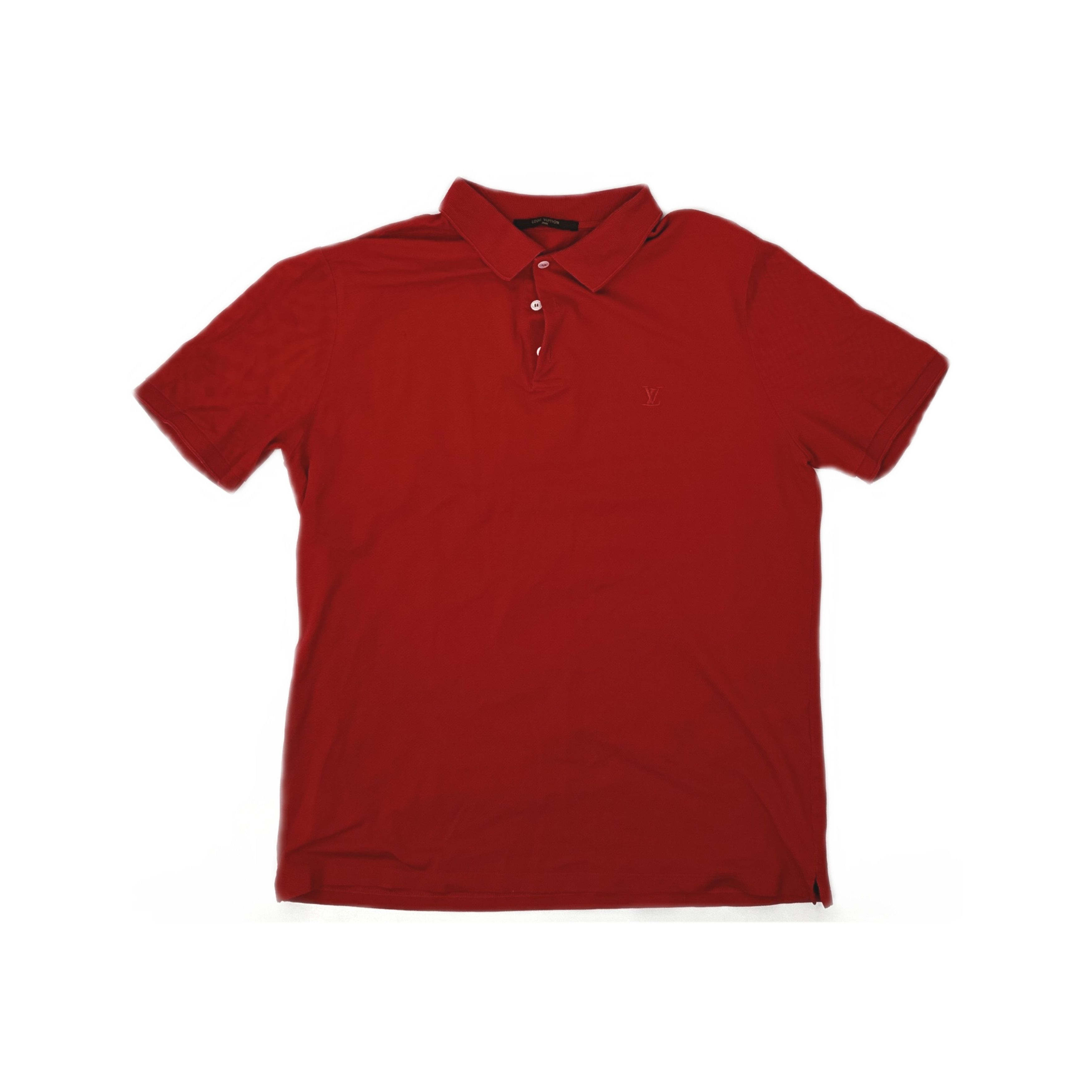 Louis Vuitton Louis Vuitton Red Polo Shirt Size XL Size US XL / EU 56 / 4 - 1 Thumbnail