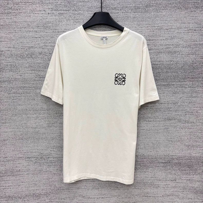 Loewe LOEWE White embroidered three-dimensional logo round colla Size S / US 4 / IT 40 - 1 Thumbnail