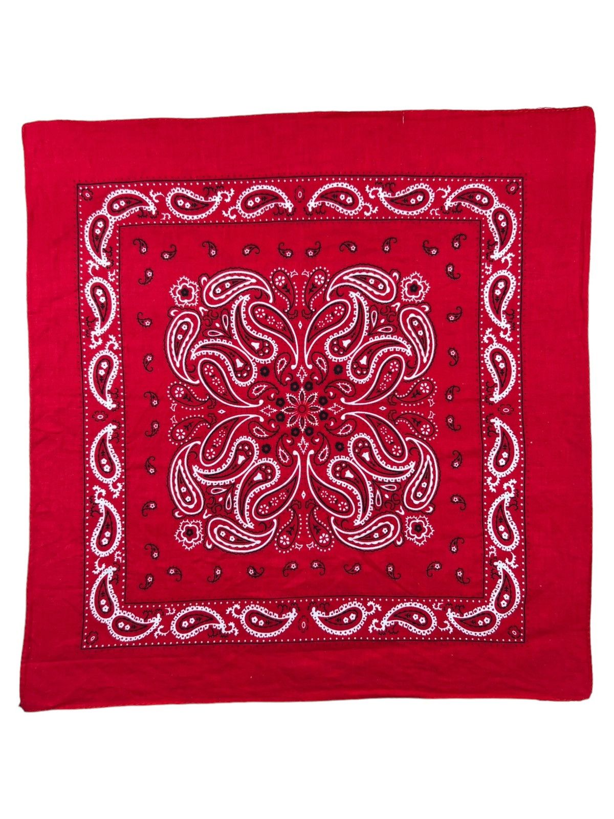 Japanese Brand Paislee Handkerchief Neckerchief Bandana Pocketsquare Size ONE SIZE - 2 Thumbnail