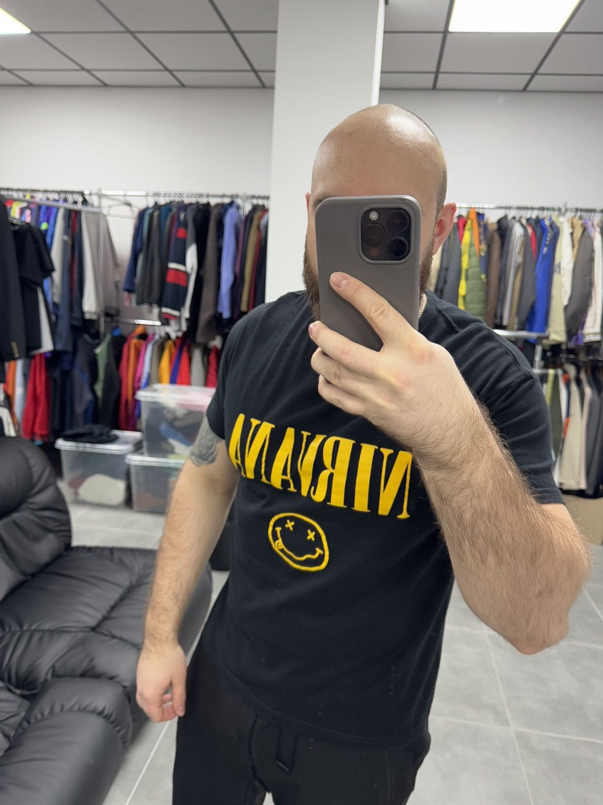 Band Tees × Nirvana Vintage Nirvana T-Shirt Size M Size US M / EU 48-50 / 2 - 2 Thumbnail