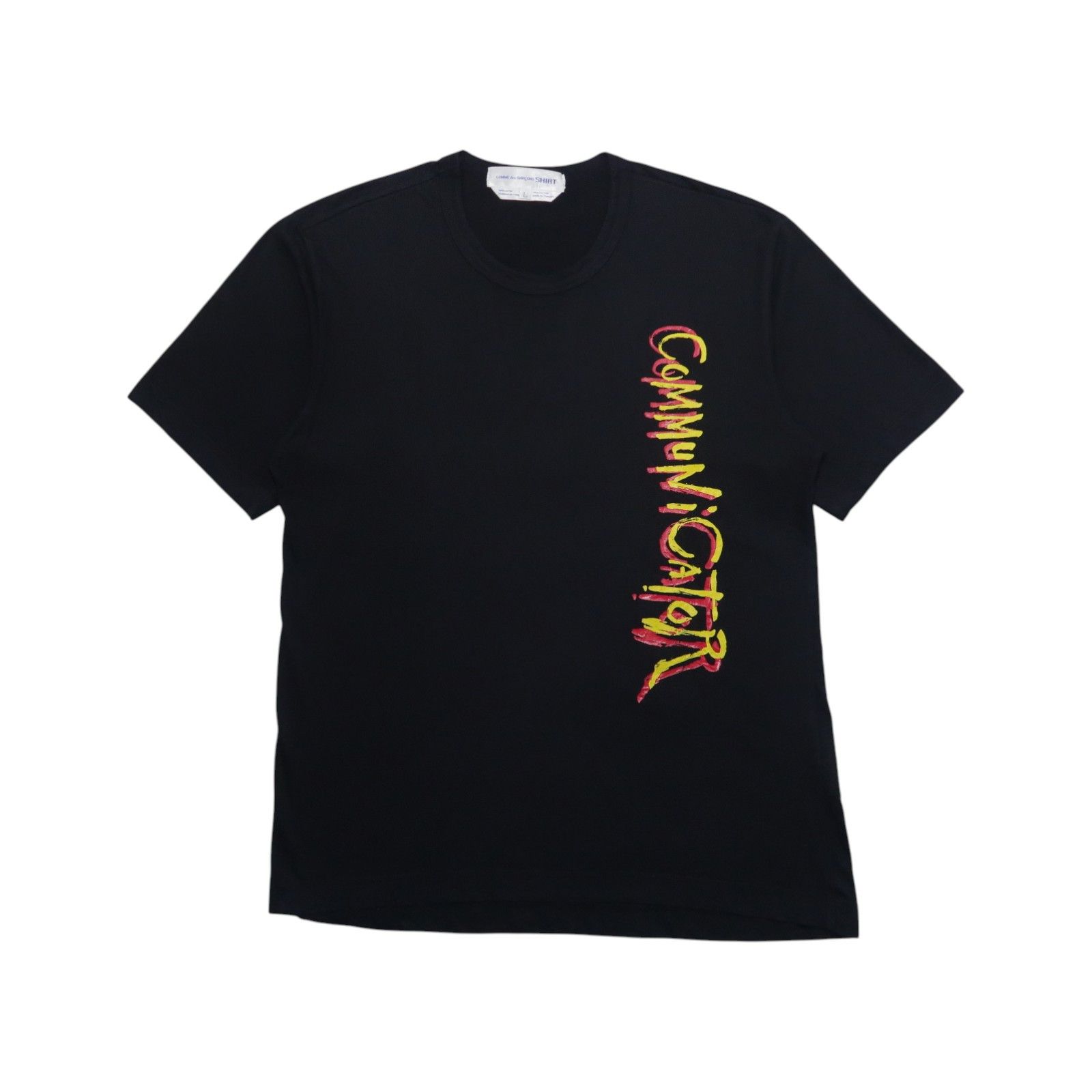 Comme des Garcons VTG Comme des Garcons Shirt Psychedelic Communicator T-Shirt Size US L / EU 52-54 / 3 - 1 Thumbnail