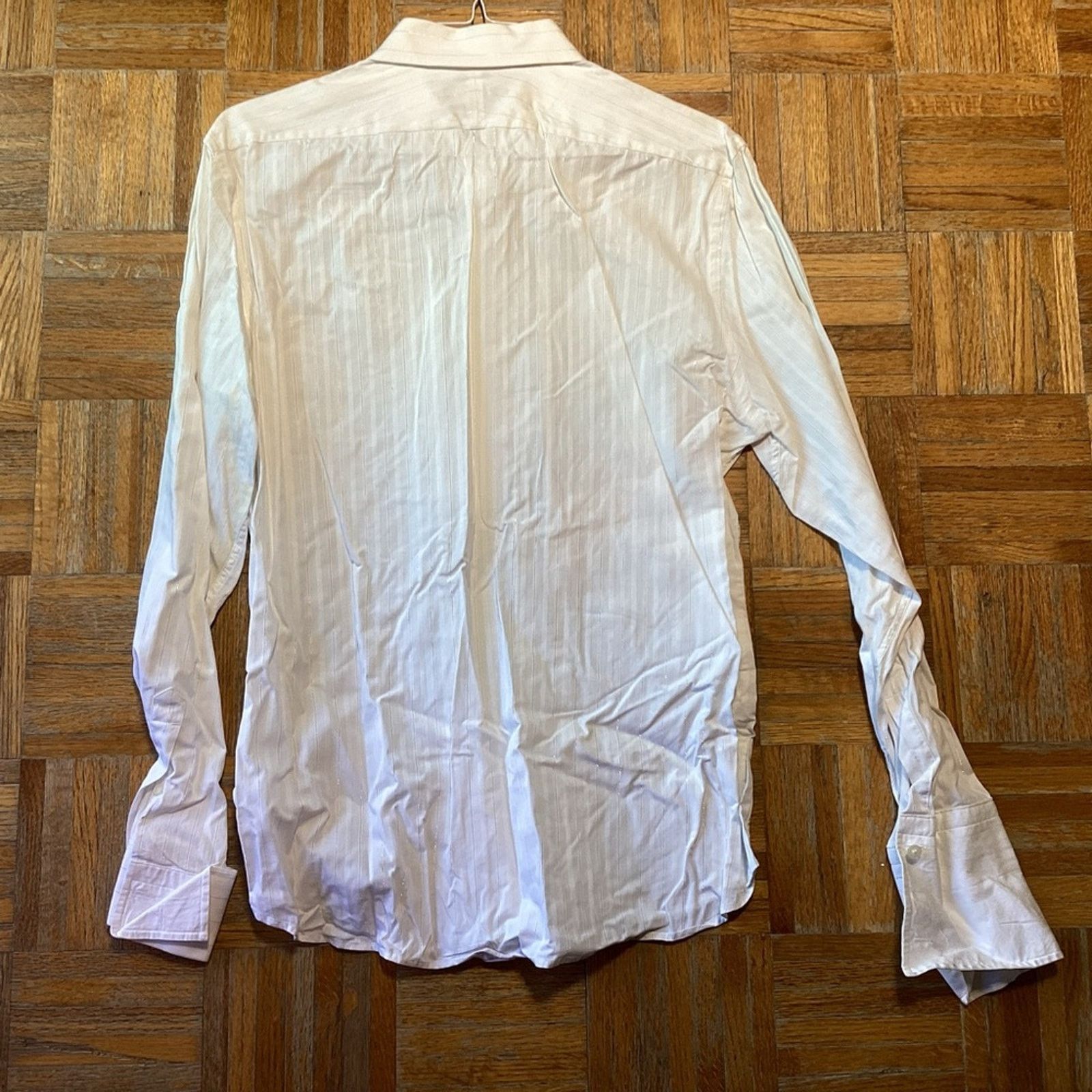 Express Express Design Studio Modern Fit Dress Shirt Size US XL / EU 56 / 4 - 5 Thumbnail