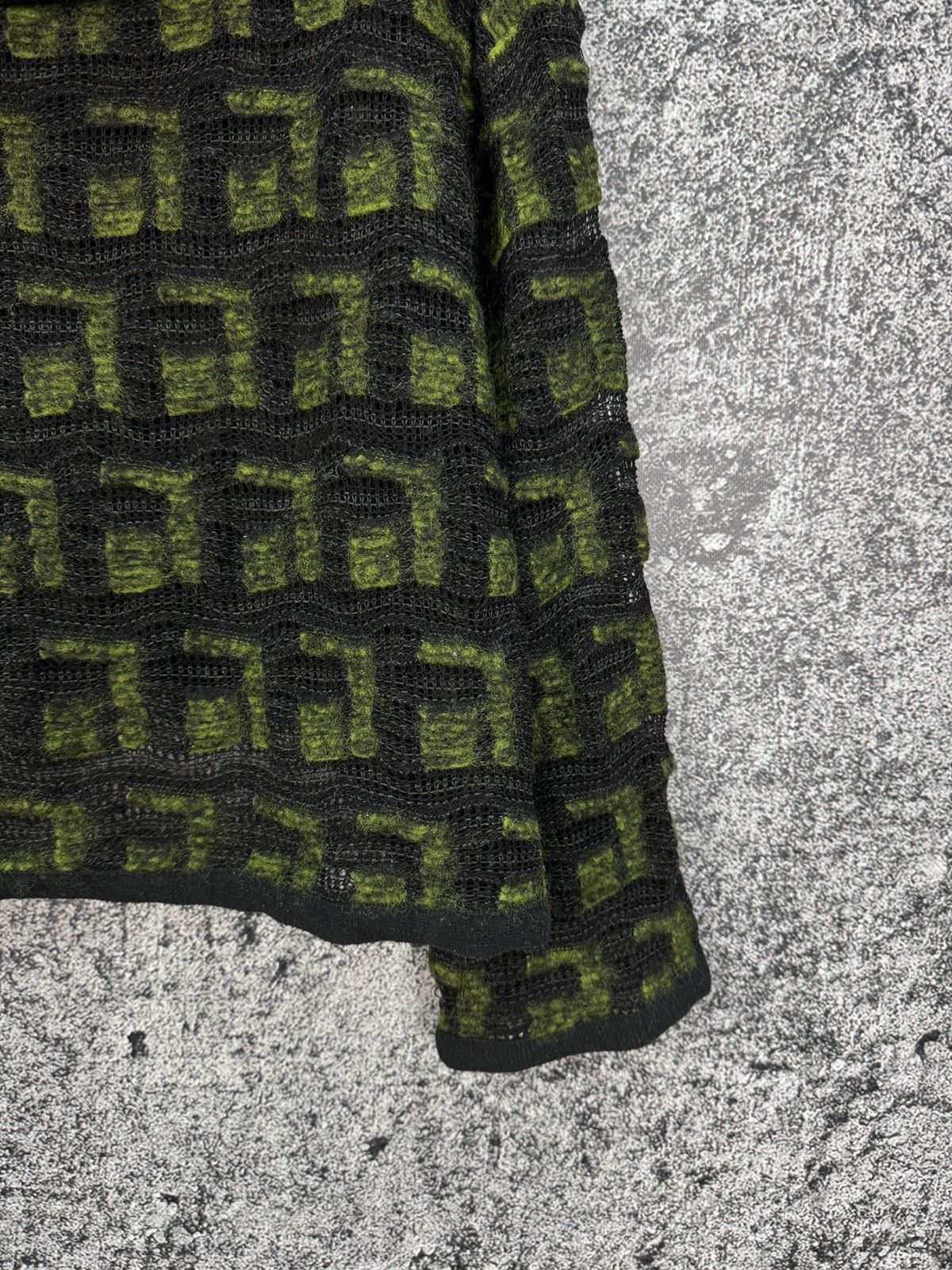 Other Niederberger Wool Sweater Geometric Pattern Cowl Neck Size M Size ONE SIZE - 4 Thumbnail