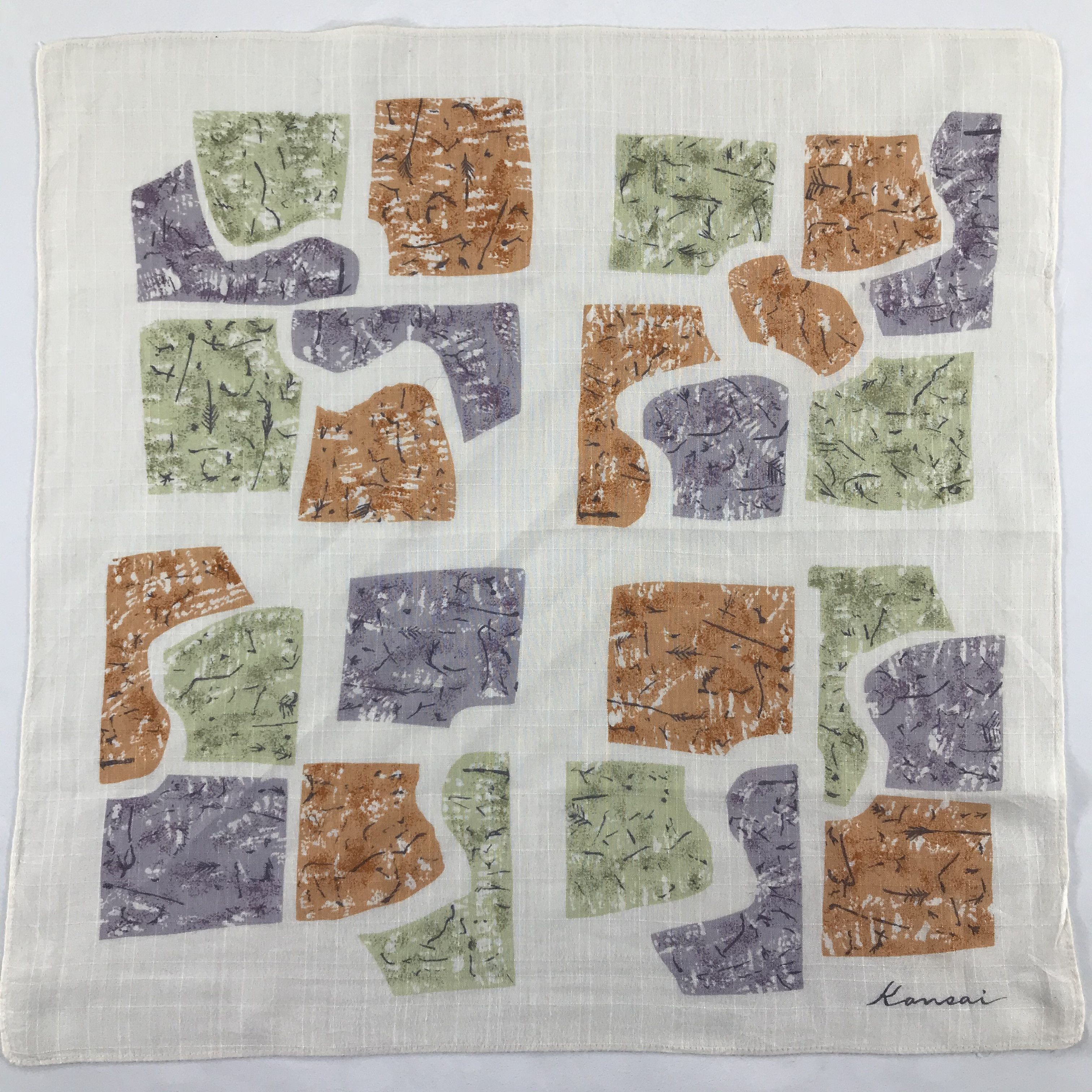 Kansai Yamamoto × Vintage Kansai Yamamoto Bandana/ Handkerchief / Neckerchief Size ONE SIZE - 3 Thumbnail