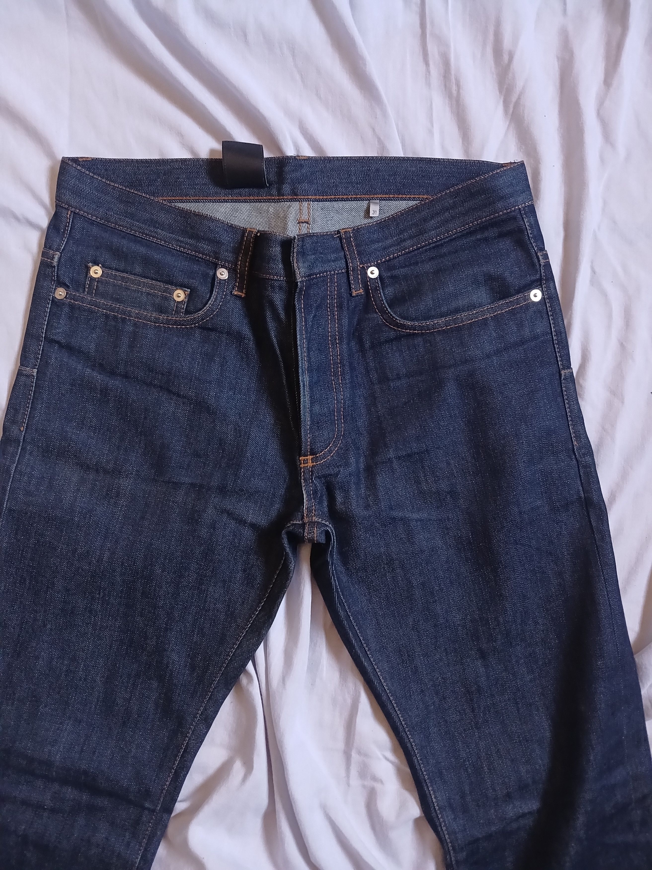 Dior Raw Dior Homme denim Jean Size US 31 - 5 Thumbnail