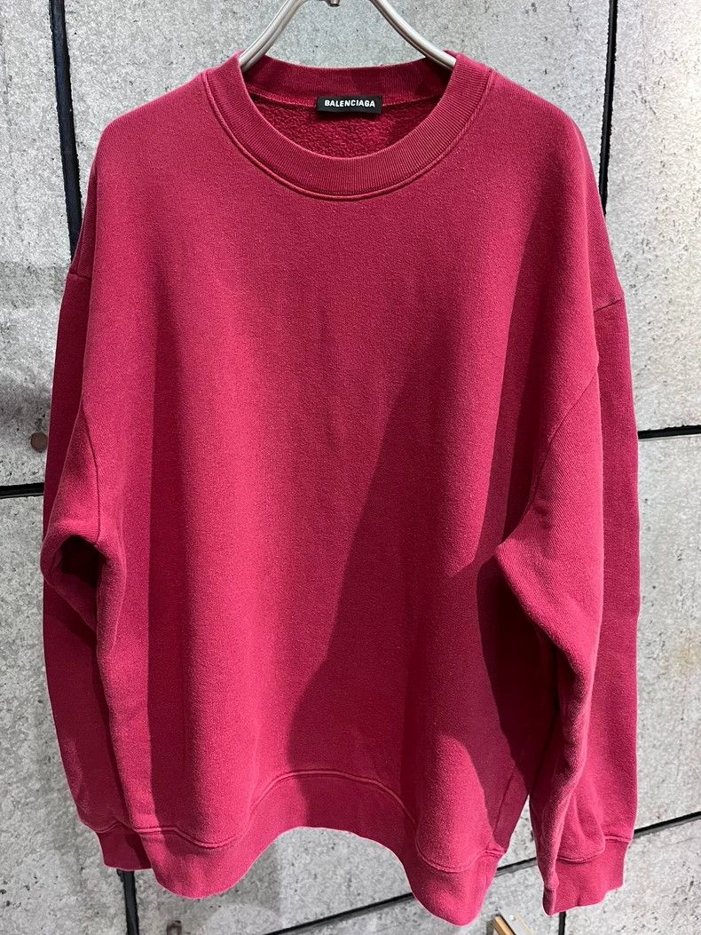 Balenciaga Balenciaga Red letter sweater Size US S / EU 44-46 / 1 - 2 Thumbnail