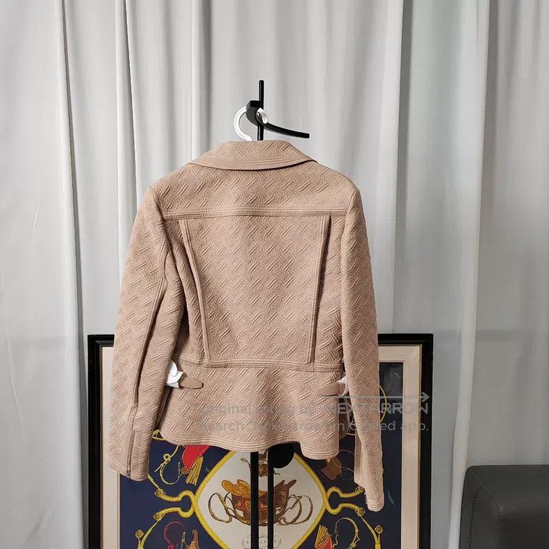 Hermes Hermes Cowhide Leather Women's Jacket Size XS / US 0-2 / IT 36-38 - 2 Thumbnail