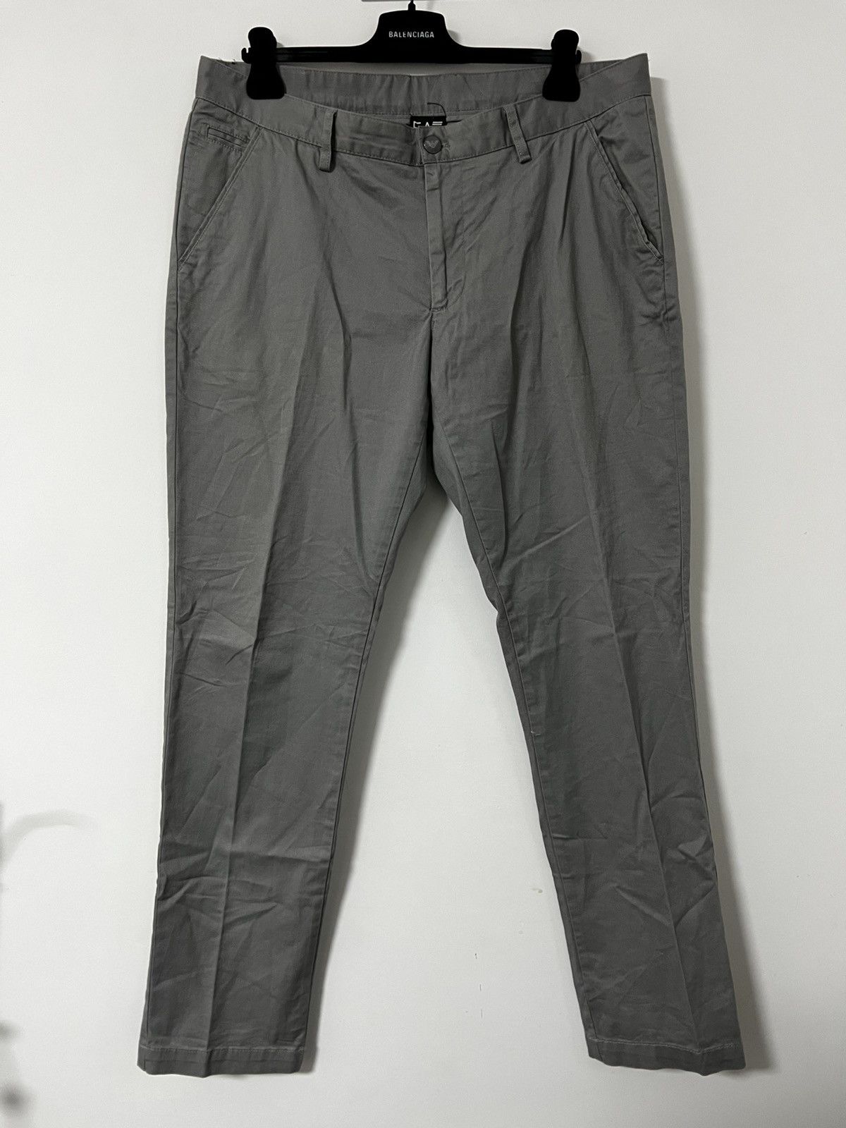 Emporio Armani Emporio armani EA7 Chino grey trousers XXL Size US 38 / EU 54 - 2 Thumbnail
