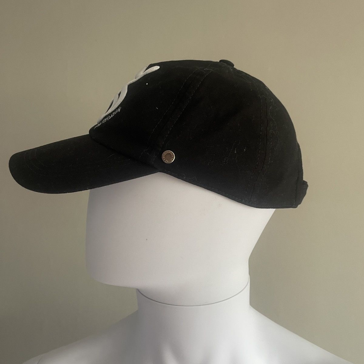 Stella McCartney Stella McCartney Embroidered Baseball Cap Black Size ONE SIZE - 12 Thumbnail