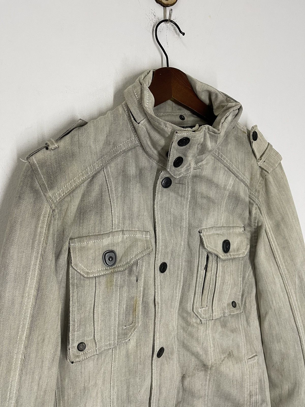 In The Attic STREETWEAR IN THE ATTIC DISTRESSED JACKET EKAM KMRII Size US M / EU 48-50 / 2 - 2 Thumbnail