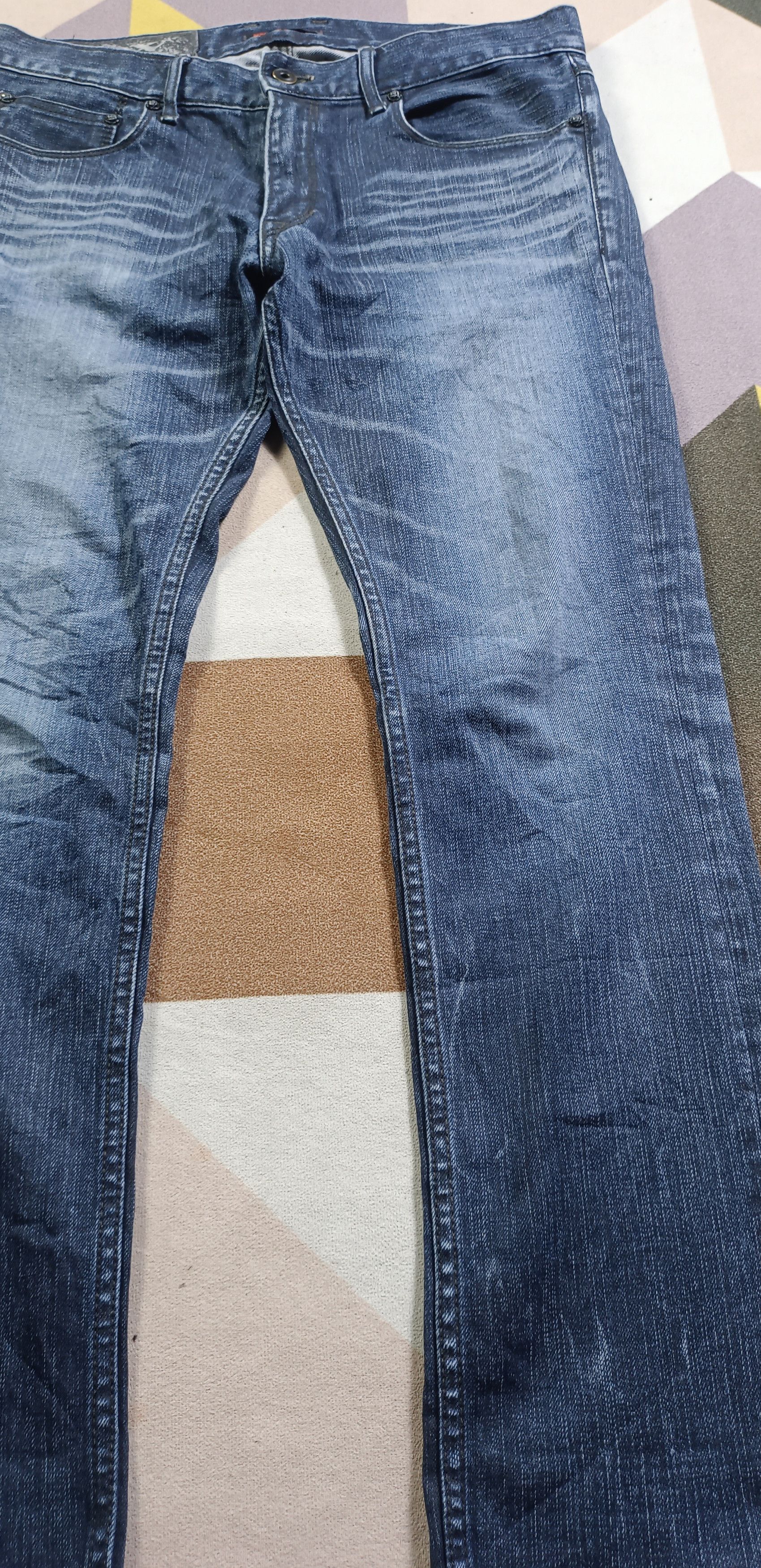 Japanese Brand Vintage🔥Blue Way JAPAN Distressed Jeans Size US 32 / EU 48 - 3 Thumbnail
