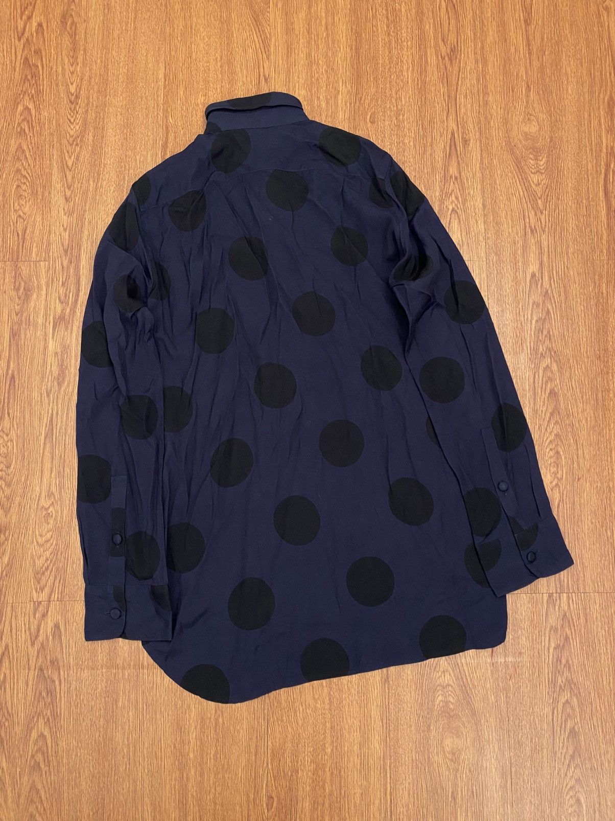 Yohji Yamamoto Yohji yamamoto polka shirt Size US M / EU 48-50 / 2 - 2 Thumbnail