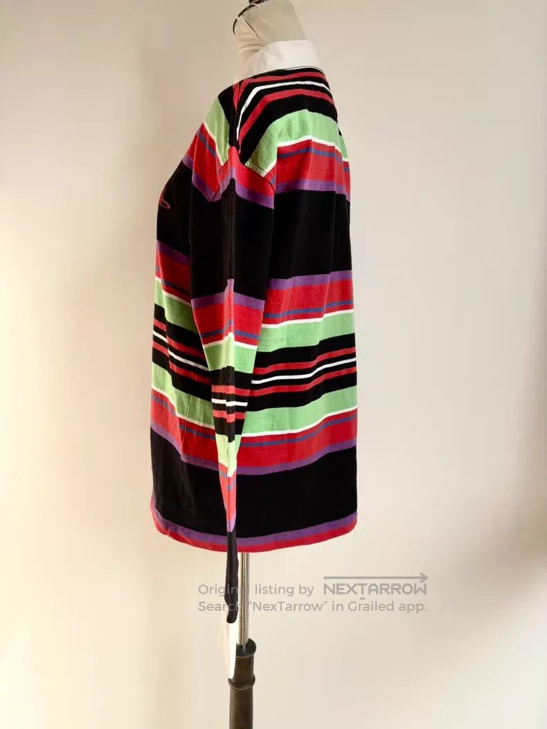 Vivienne Westwood Vivienne Westwood Colorful striped Saturn Polo neck sweate Size M / US 6-8 / IT 42-44 - 4 Thumbnail