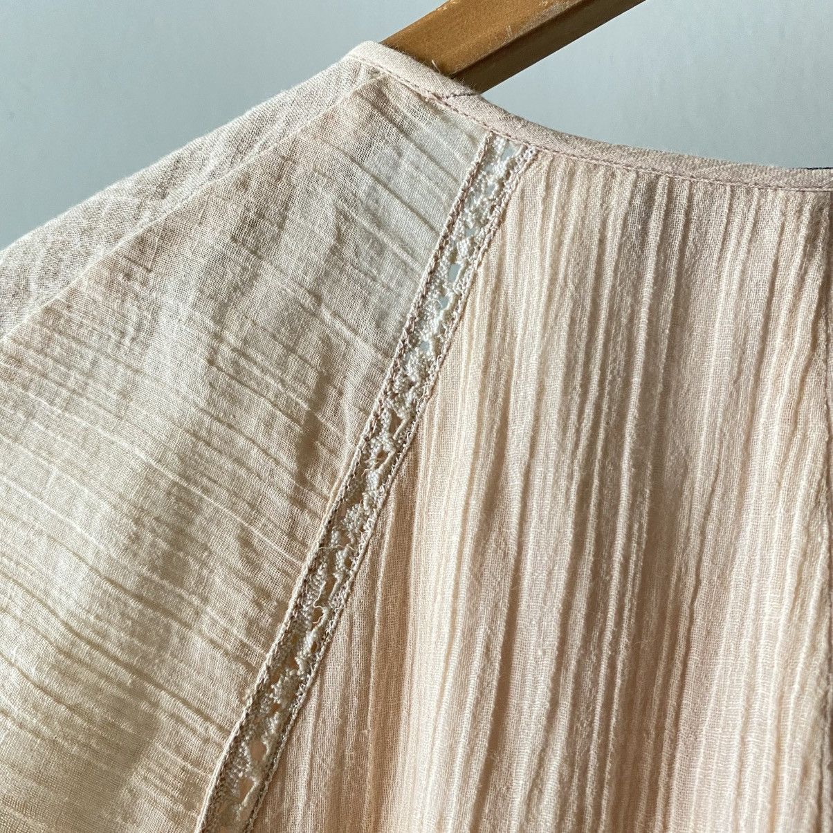 Isabel Marant Isabel Marant Peach Pleated Cap Sleeve Blouse Size S / US 4 / IT 40 - 10 Thumbnail