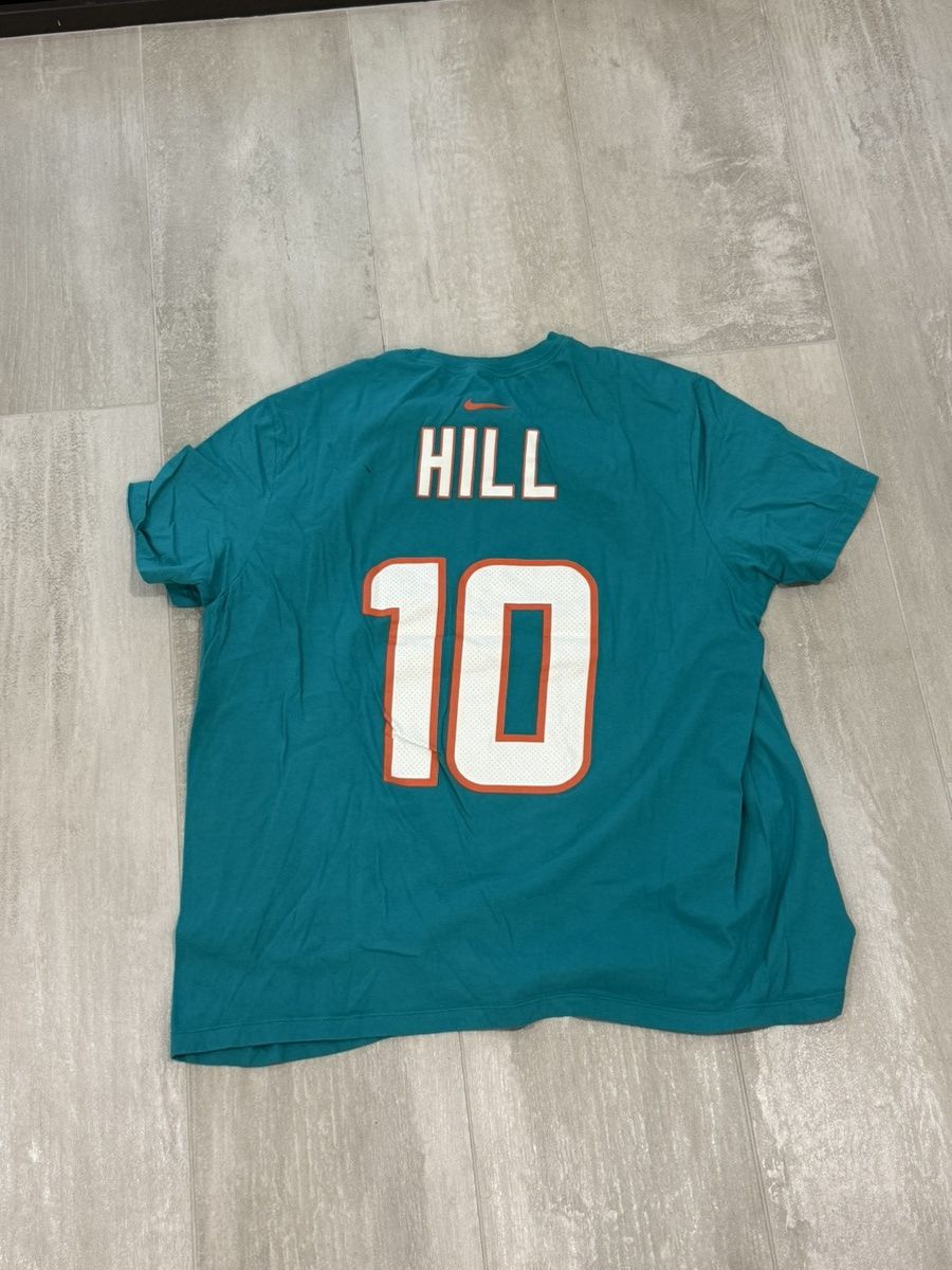 Nike Miami Dolphins Tyreek Hill T shirt Size US XXL / EU 58 / 5 - 2 Thumbnail