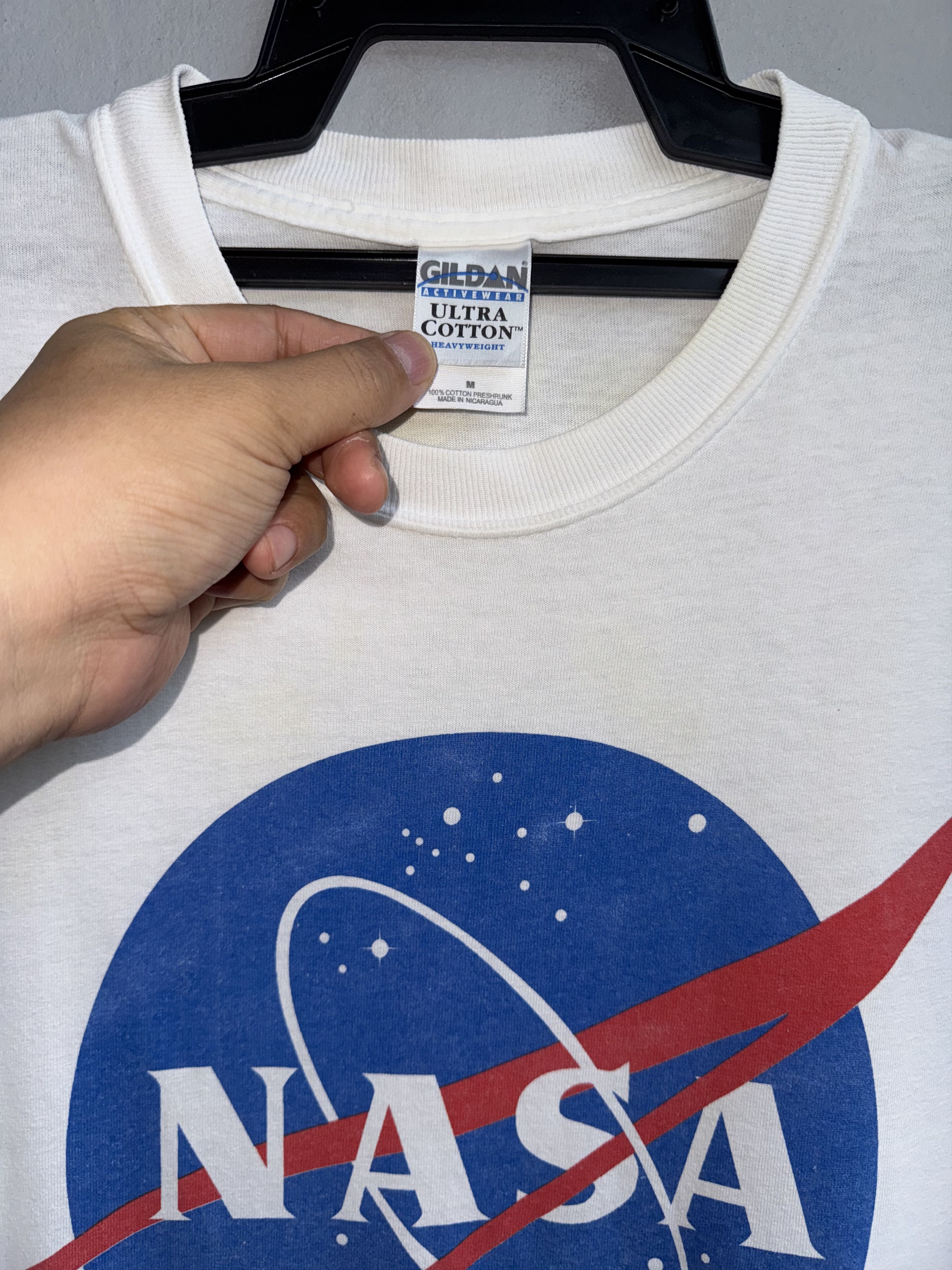 NASA × Vintage Nasa Big Logo Vintage Shirt Size US M / EU 48-50 / 2 - 2 Thumbnail