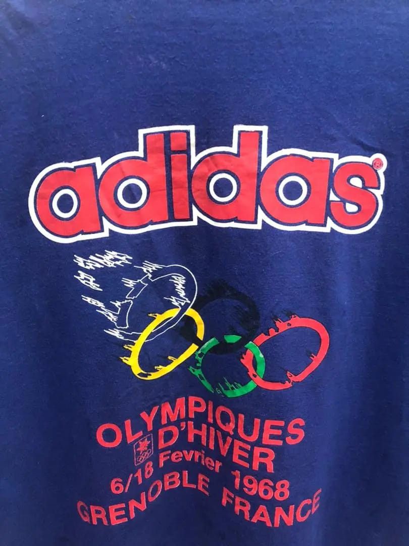 Vintage Vintage Adidas 1972 Sapporo Winter Olympic Games blue Size US XL / EU 56 / 4 - 11 Thumbnail