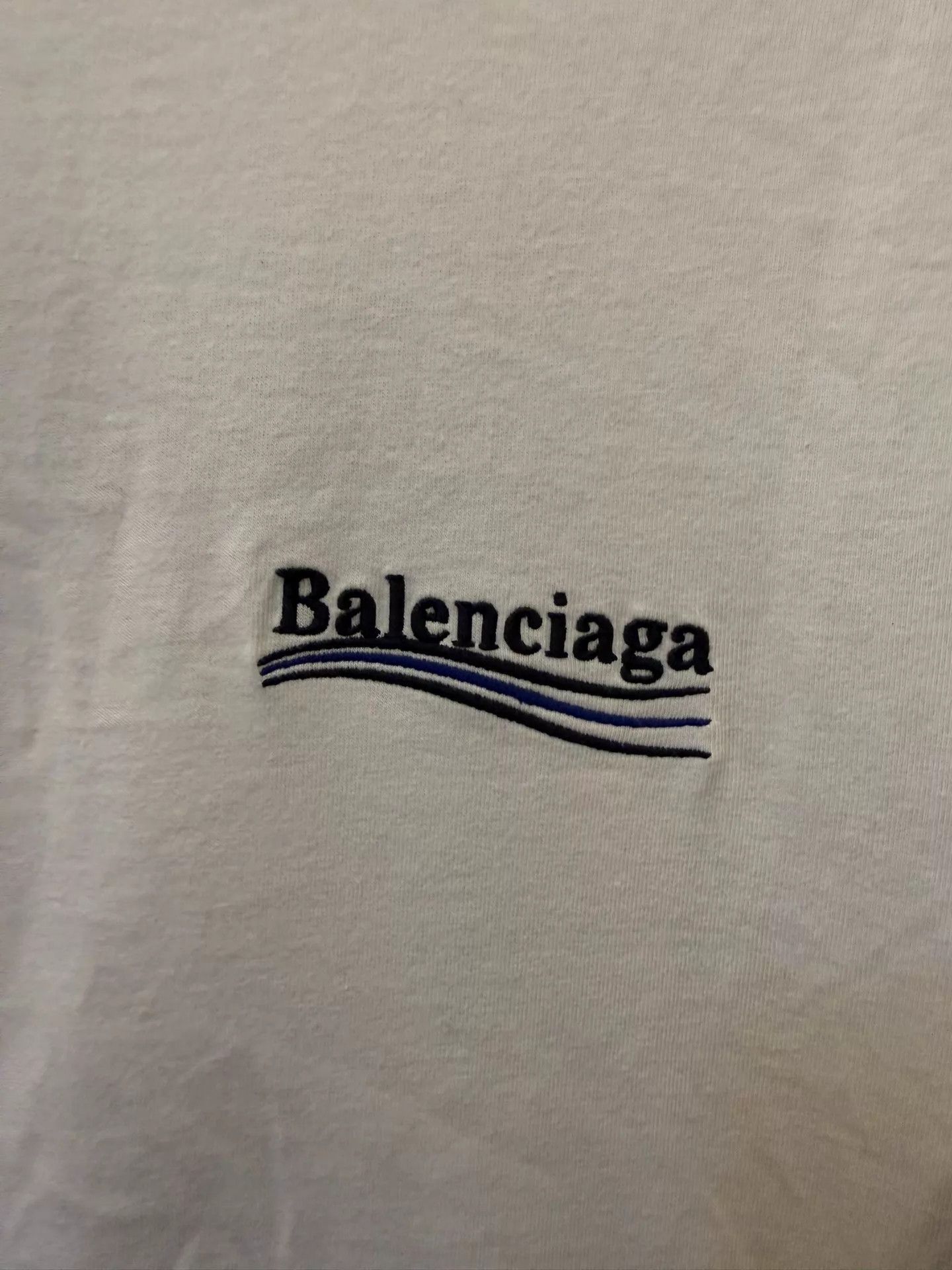 Balenciaga Balenciaga SS22 Logo Print Crew Tee Men's Beige XS Size US XS / EU 42 / 0 - 2 Thumbnail