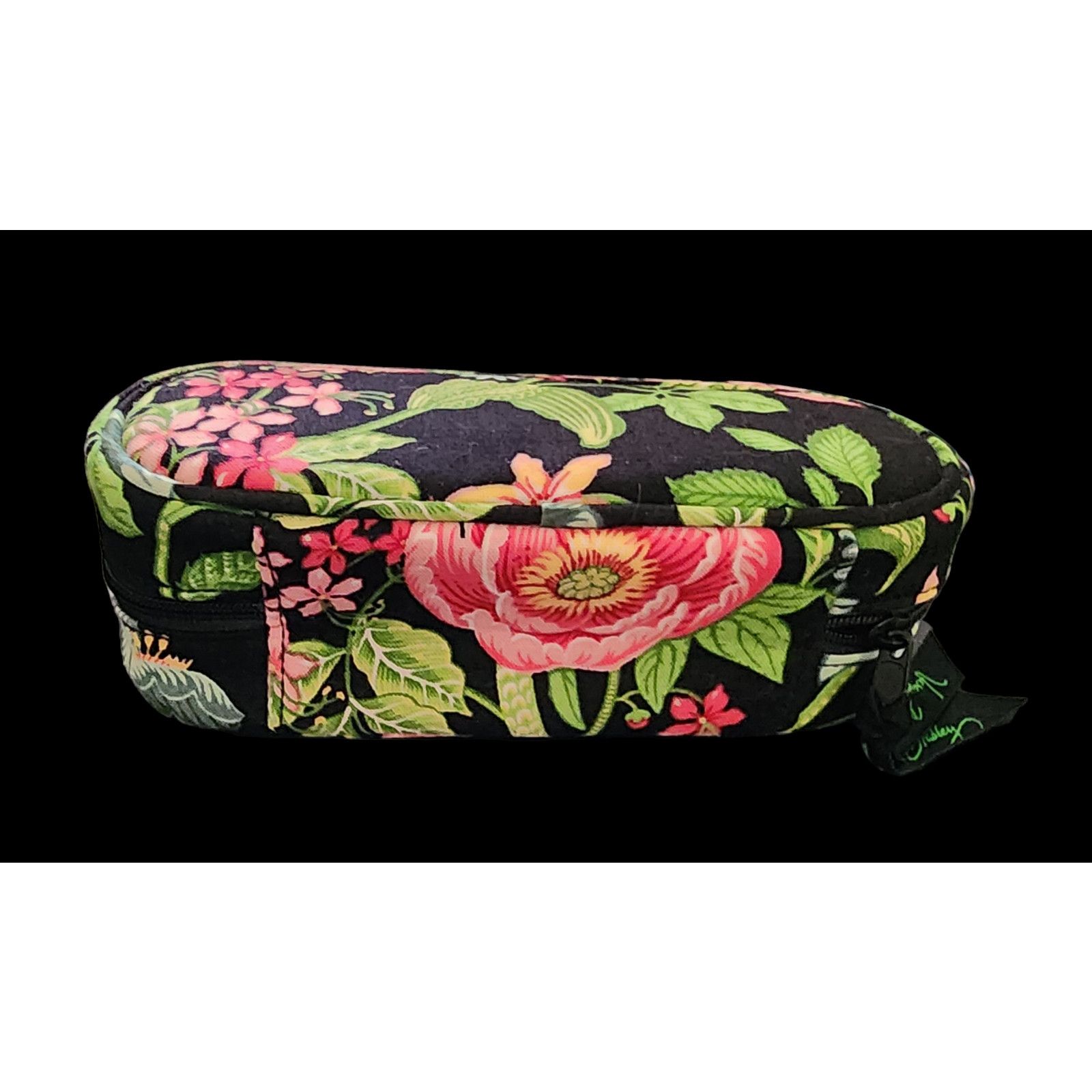 Vera Bradley Vera Bradley Sunglasses Case Black Floral Center Zip Size ONE SIZE - 7 Thumbnail