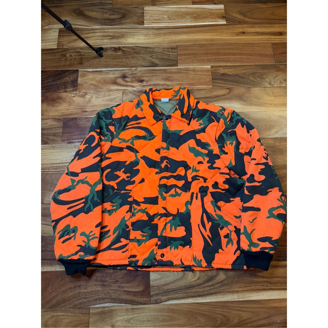 Vintage XL Empire Insulated gear vintage 1980s made in USA orange hunting jacket Size US XL / EU 56 / 4 - 1 Thumbnail