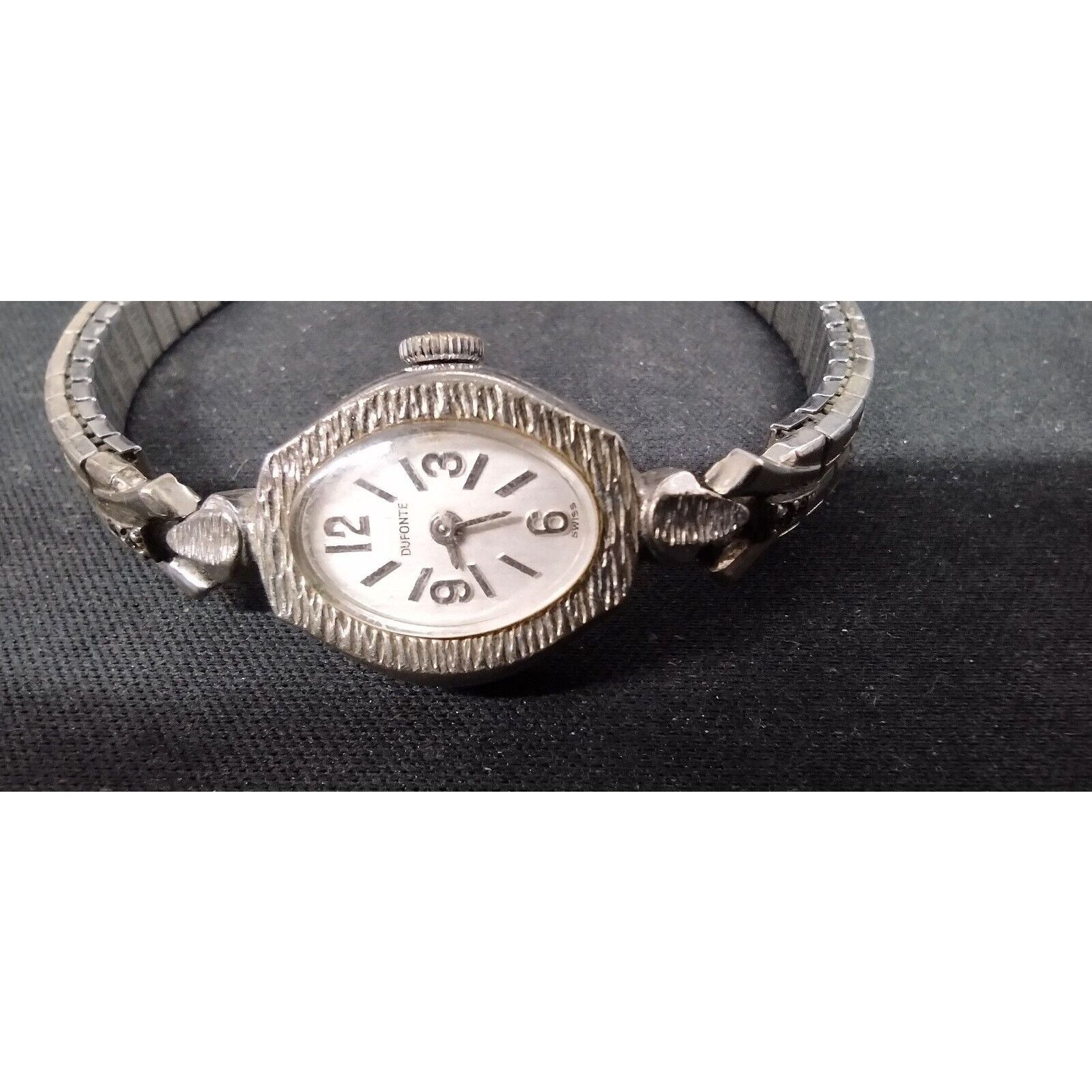 Other Vintage Dufonte Handwind womens watch With Elastic Band Size ONE SIZE - 1 Thumbnail