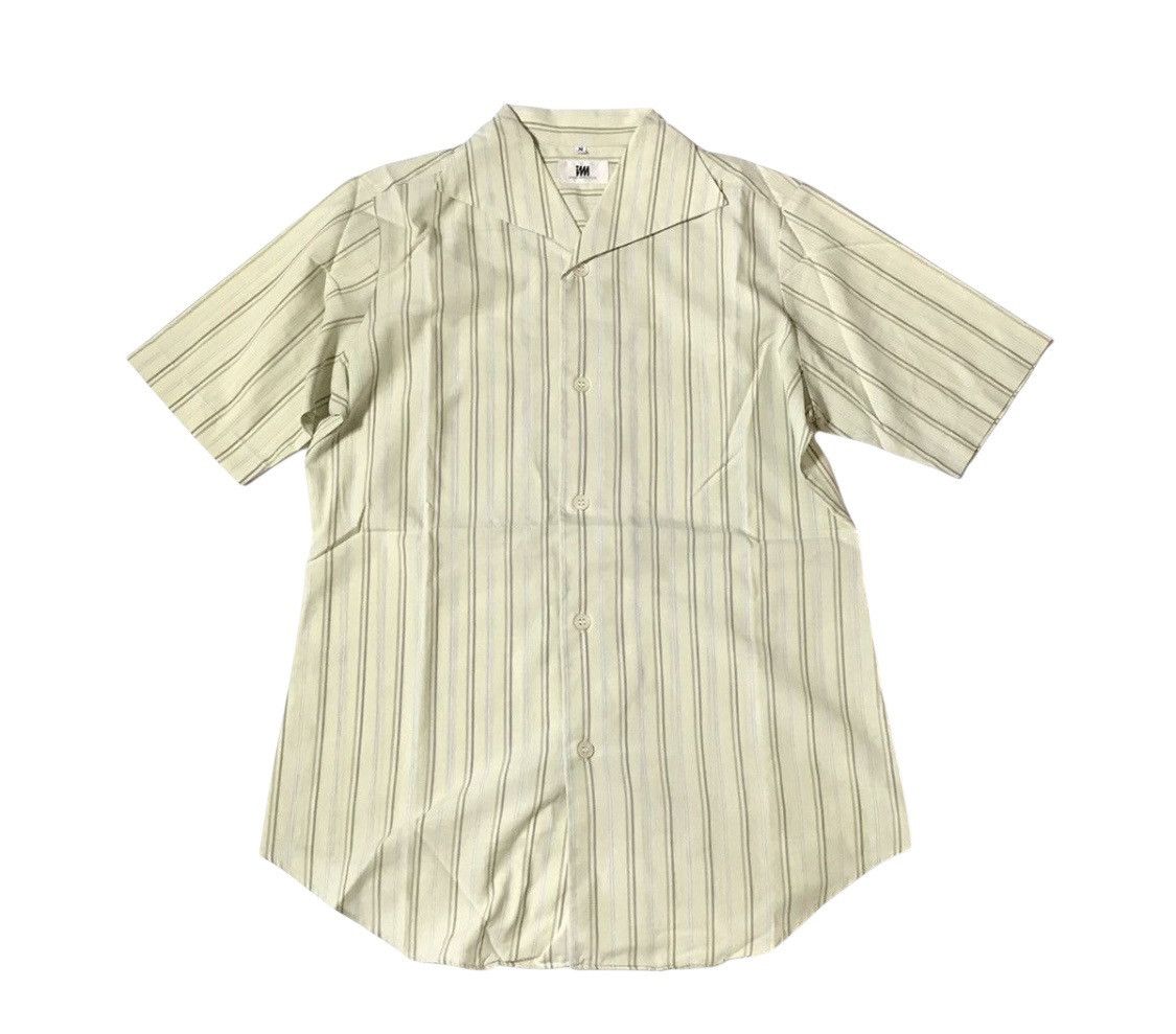 Issey Miyake Vintage issey miyake design studio striped big collar shirt Size US M / EU 48-50 / 2 - 1 Thumbnail