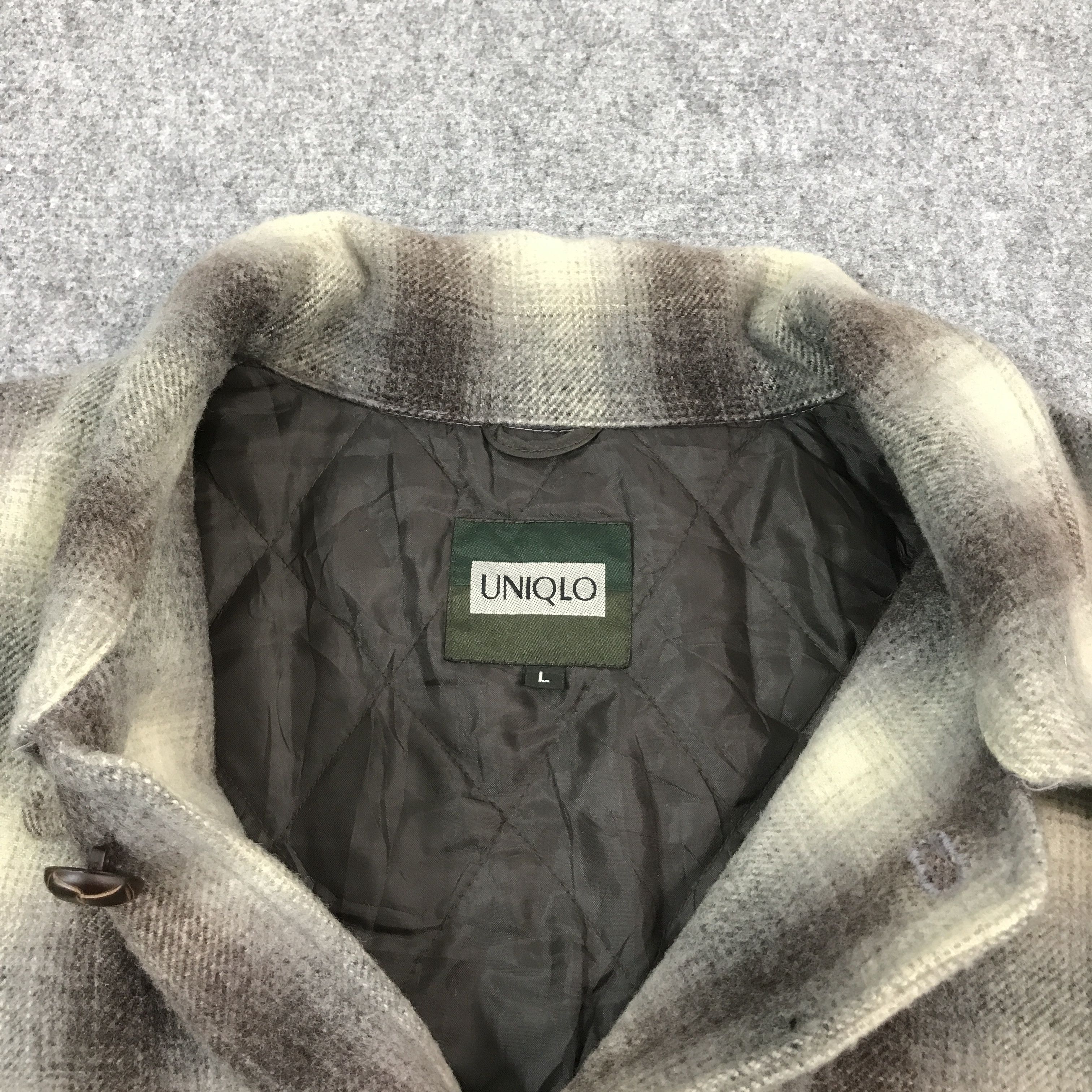 Uniqlo × Vintage VINTAGE UNIQLO TARTAN BUTTON UP JACKET Size US L / EU 52-54 / 3 - 7 Thumbnail