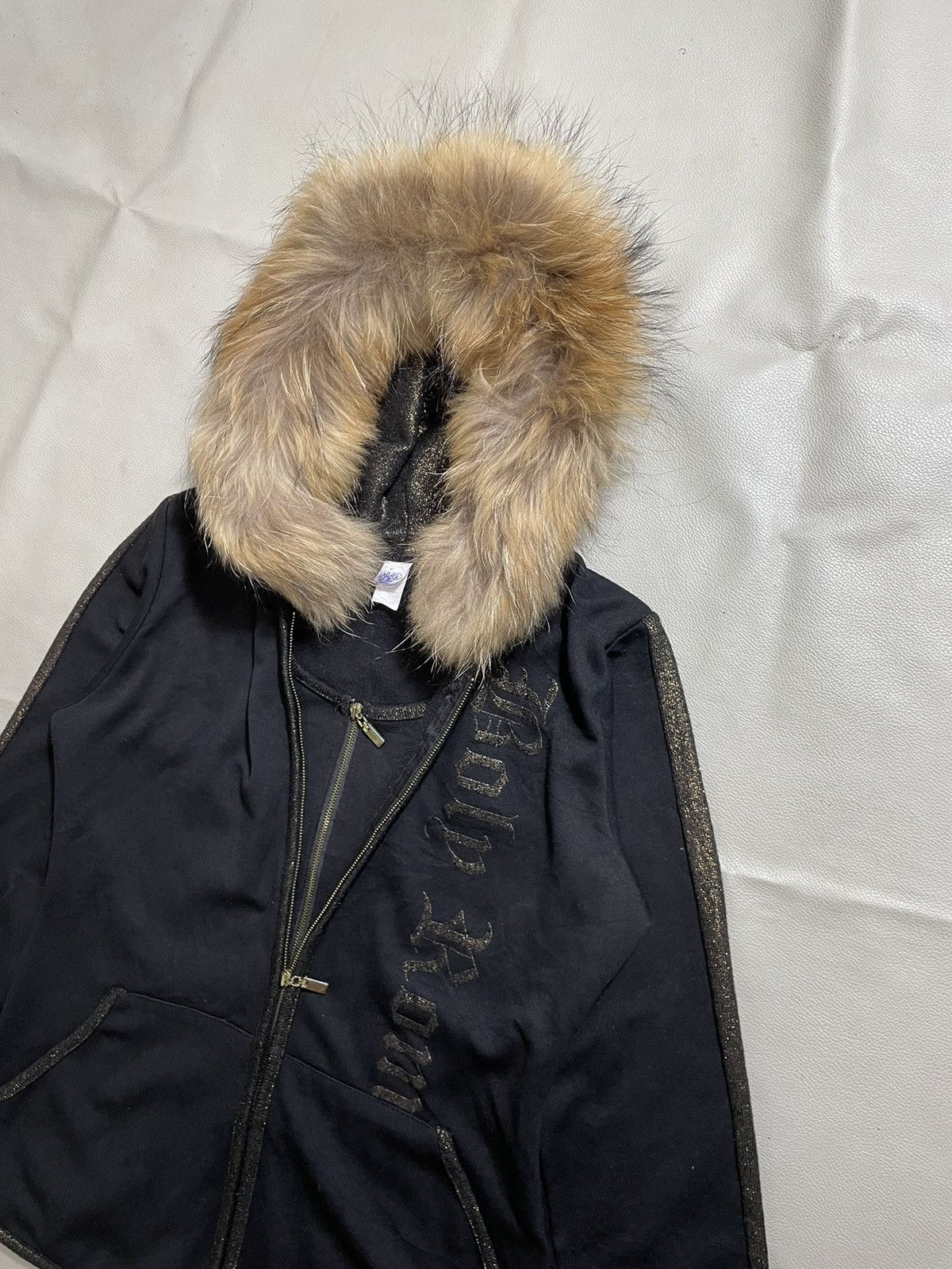 If Six Was Nine Gothic fur hoodie double layer lgb ifsix punks style Size M / US 6-8 / IT 42-44 - 2 Thumbnail