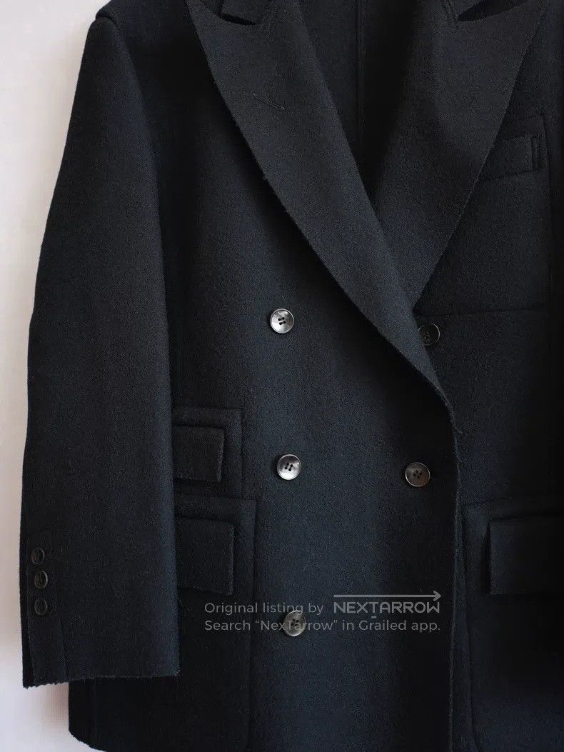 Yohji Yamamoto Yohji Yamamoto Double Breasted Woolen Blazer Size US S / EU 44-46 / 1 - 6 Thumbnail
