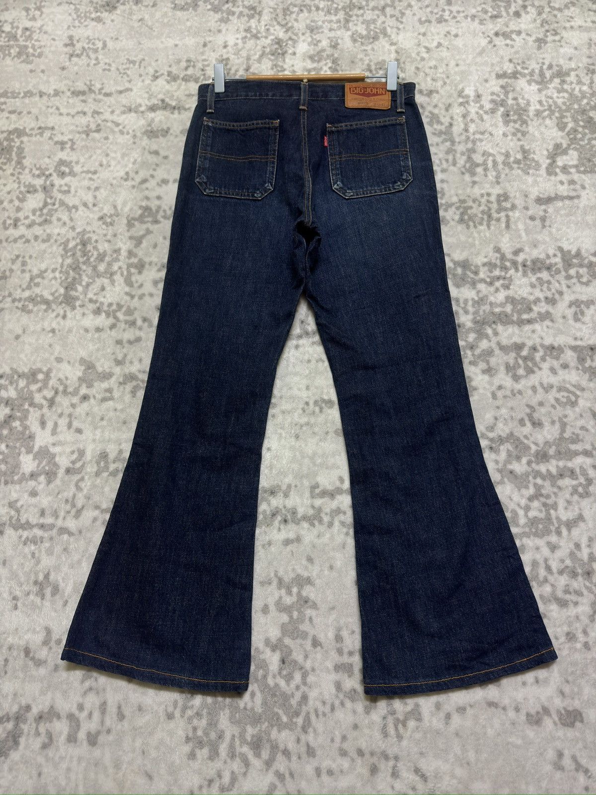 If Six Was Nine Vintage Vintage Big John Bell Bottom Flare Denim Jeans Size US 29 - 2 Thumbnail