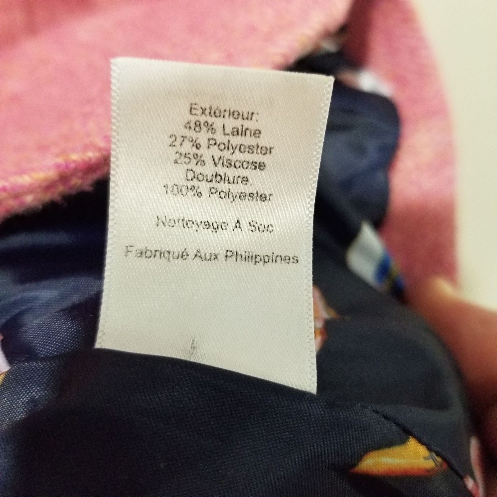 Other Talbots Shetland Blazer Size 6 Small Aberdeen Pink Size M / US 6-8 / IT 42-44 - 8 Thumbnail