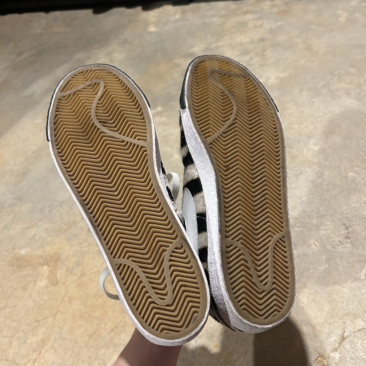 Nike Nike SB Blazer Mid Premium Zebra Pony Hair 2007 US 10.5 Size US 10.5 / EU 43-44 - 9 Thumbnail
