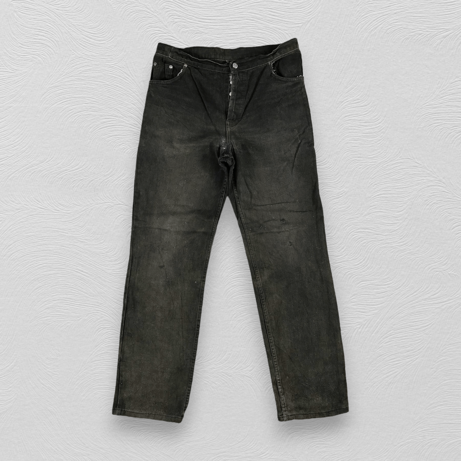Levi's Vintage Levis 501 Jeans Faded Black Denim KJ891 Size US 32 / EU 48 - 1 Thumbnail