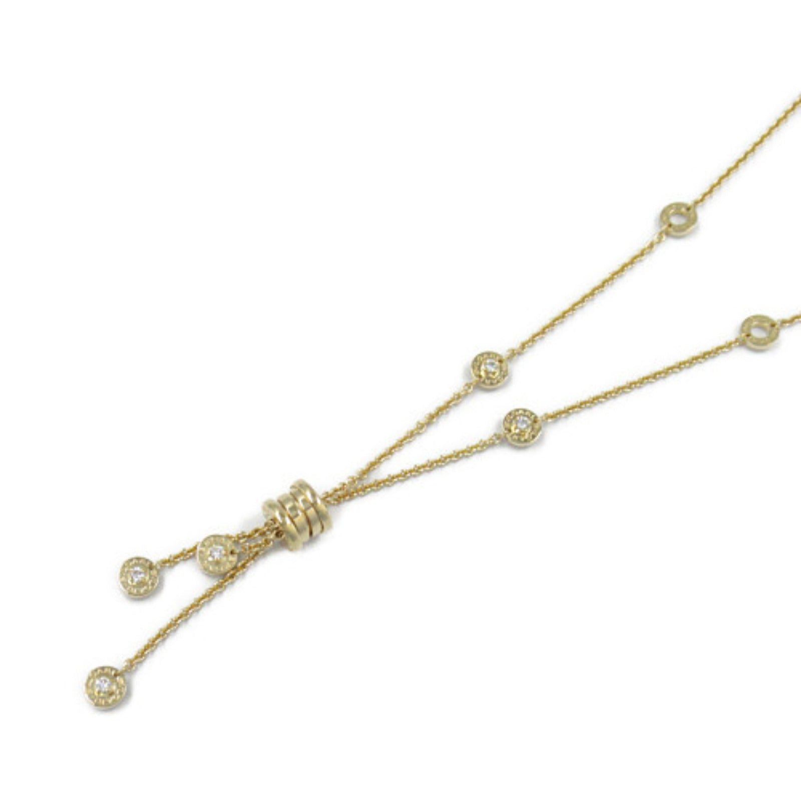 Bvlgari Bvlgari B.Zero1 Element Necklace K18 (Yellow Gold) Diamond Clear Size ONE SIZE - 1 Thumbnail