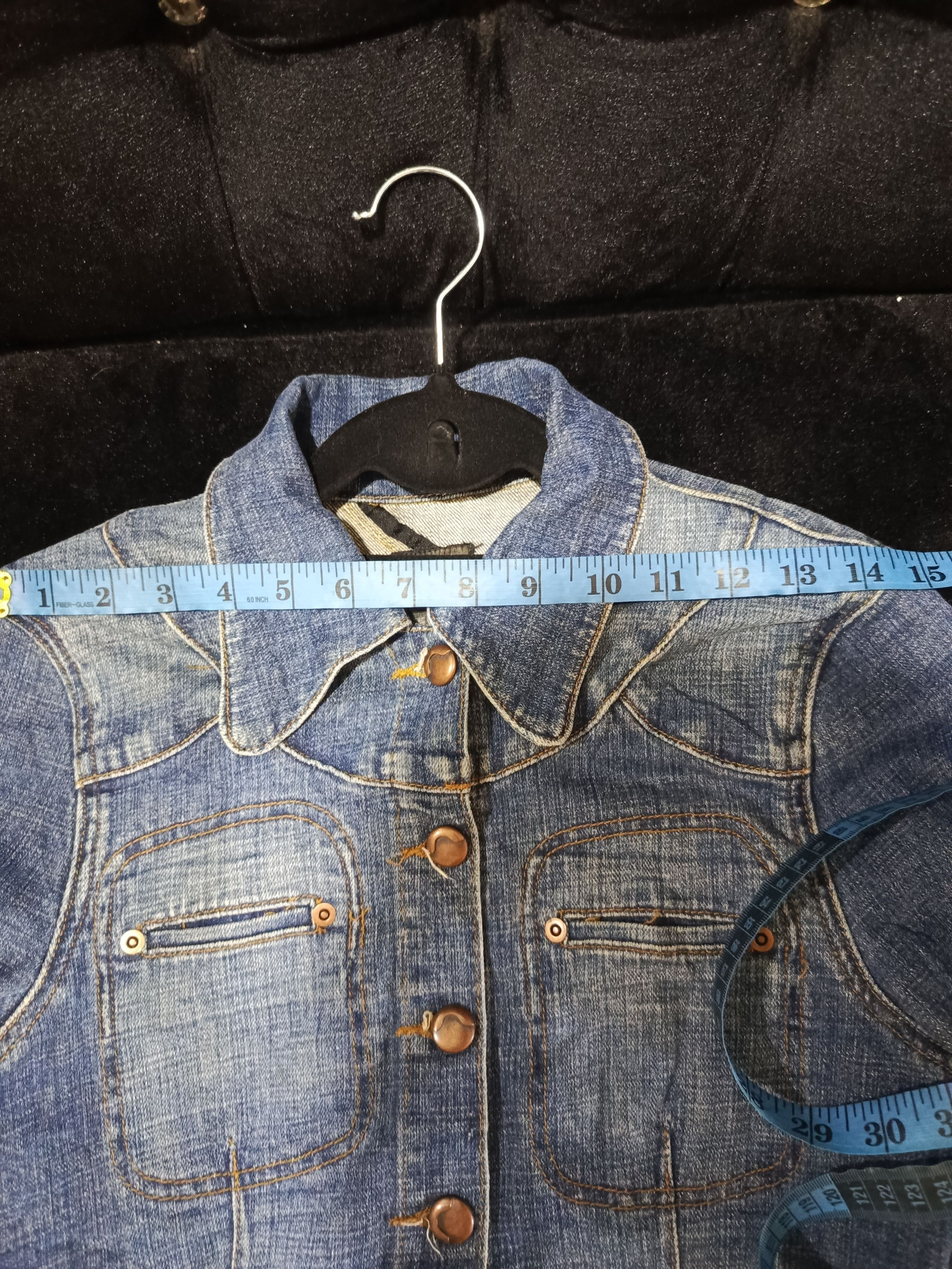 Joe's Joe's Jeans dark blue, short-length denim jacket Size S / US 4 / IT 40 - 11 Thumbnail