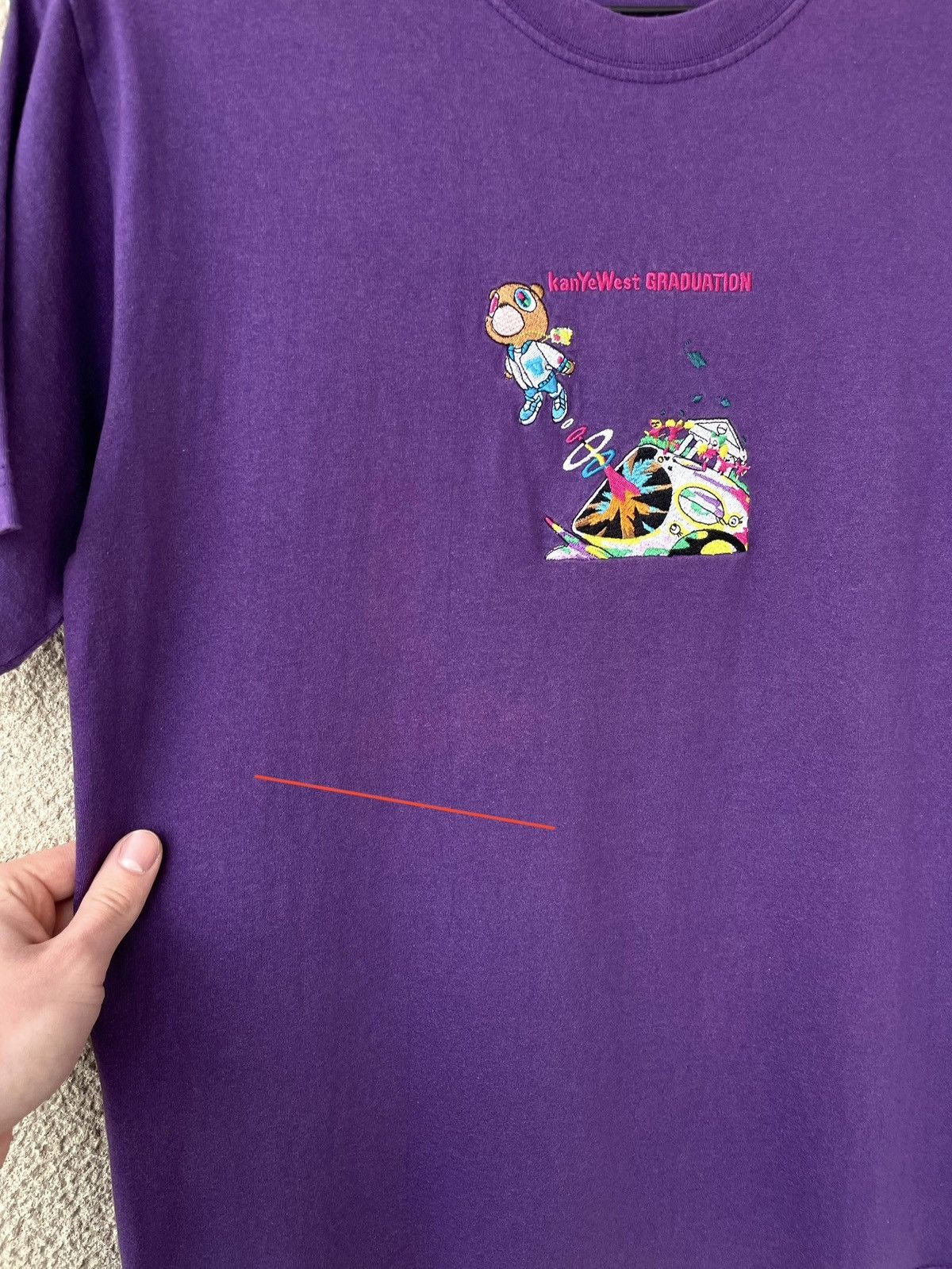 Band Tees Collection 26 Glasgow Kanye Graduation Embroidered T-Shirt Size US L / EU 52-54 / 3 - 8 Thumbnail